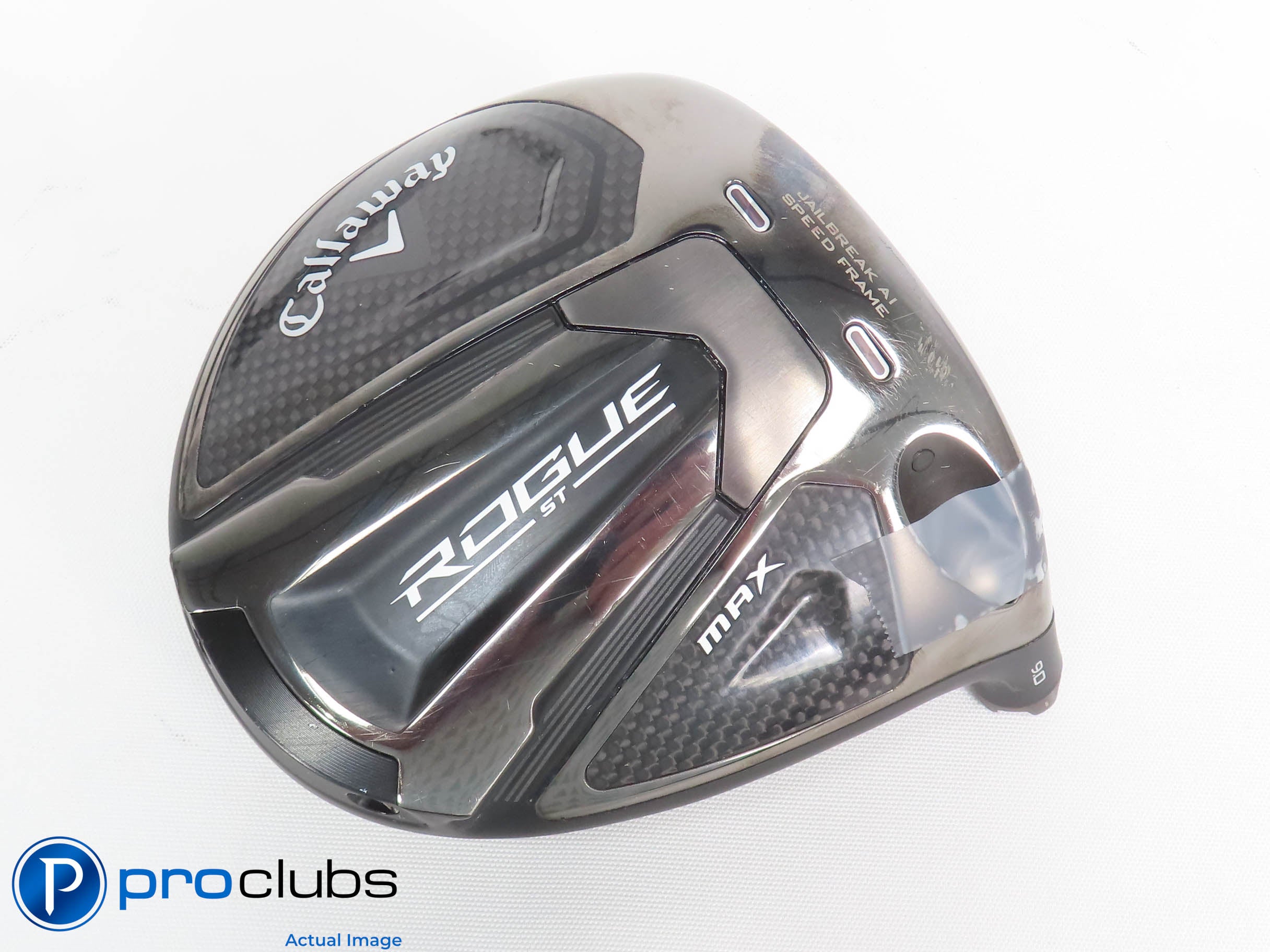 Nice Callaway Rogue ST MAX Blackout 9* Driver HEAD ONLY 452196