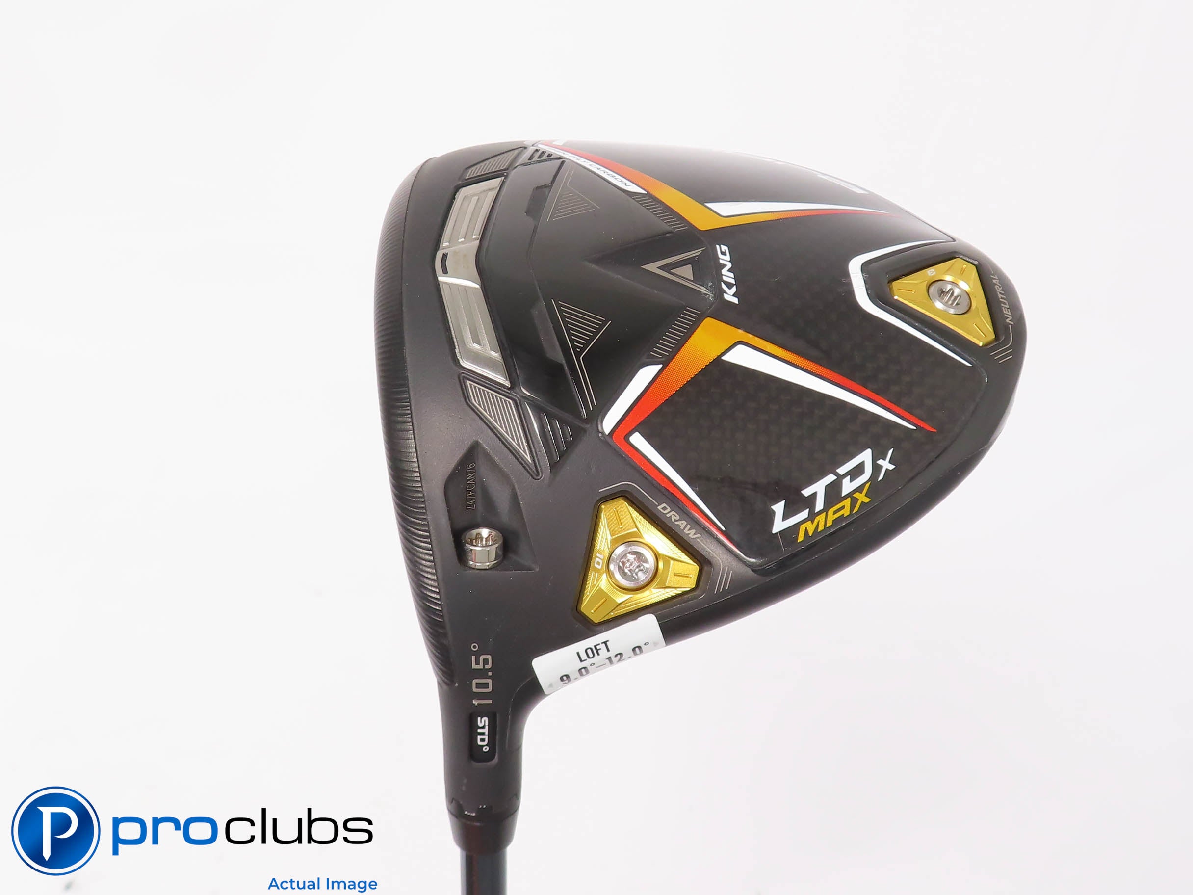 Left Handed COBRA LTDx MAX 10.5* DRIVER - LINQ Red 5F4 Stiff Flex 451895