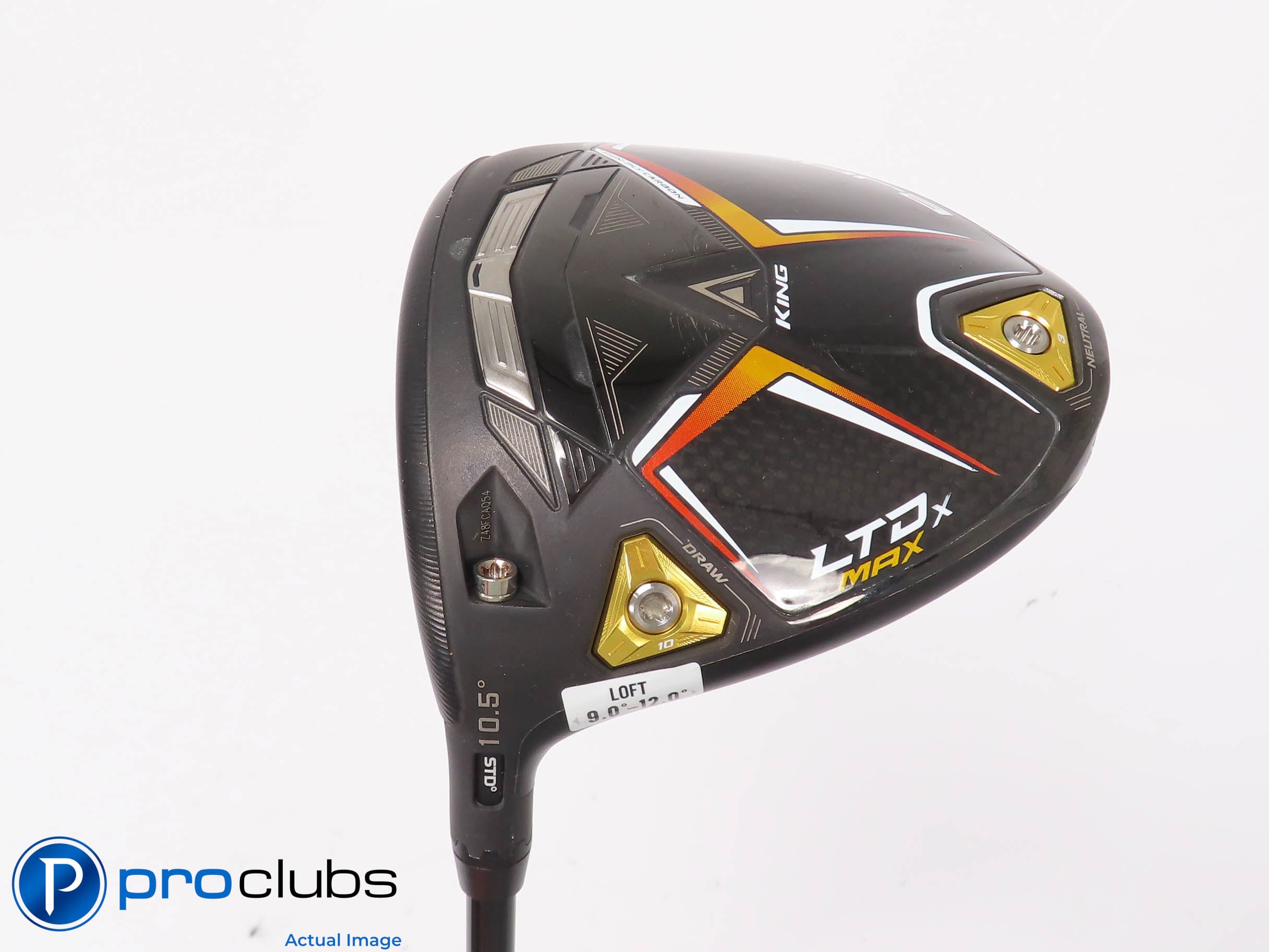 Nice Left Handed COBRA LTDx MAX 10.5* DRIVER - HZRDUS RDX 60g Stiff Flex 452104