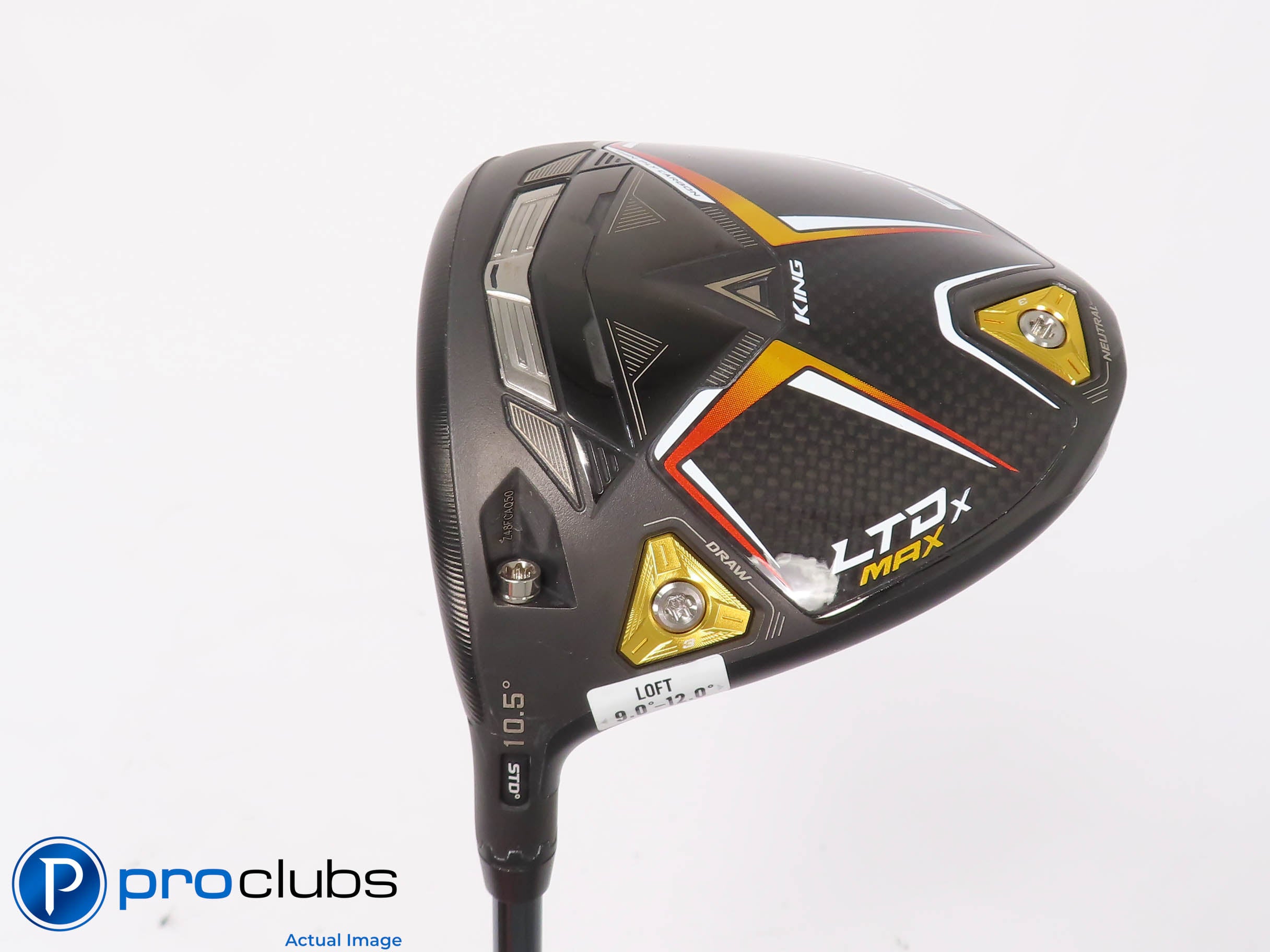 Nice Left Handed COBRA LTDx MAX 10.5* DRIVER - LINQ Blue 6F4 Stiff Flex 452088
