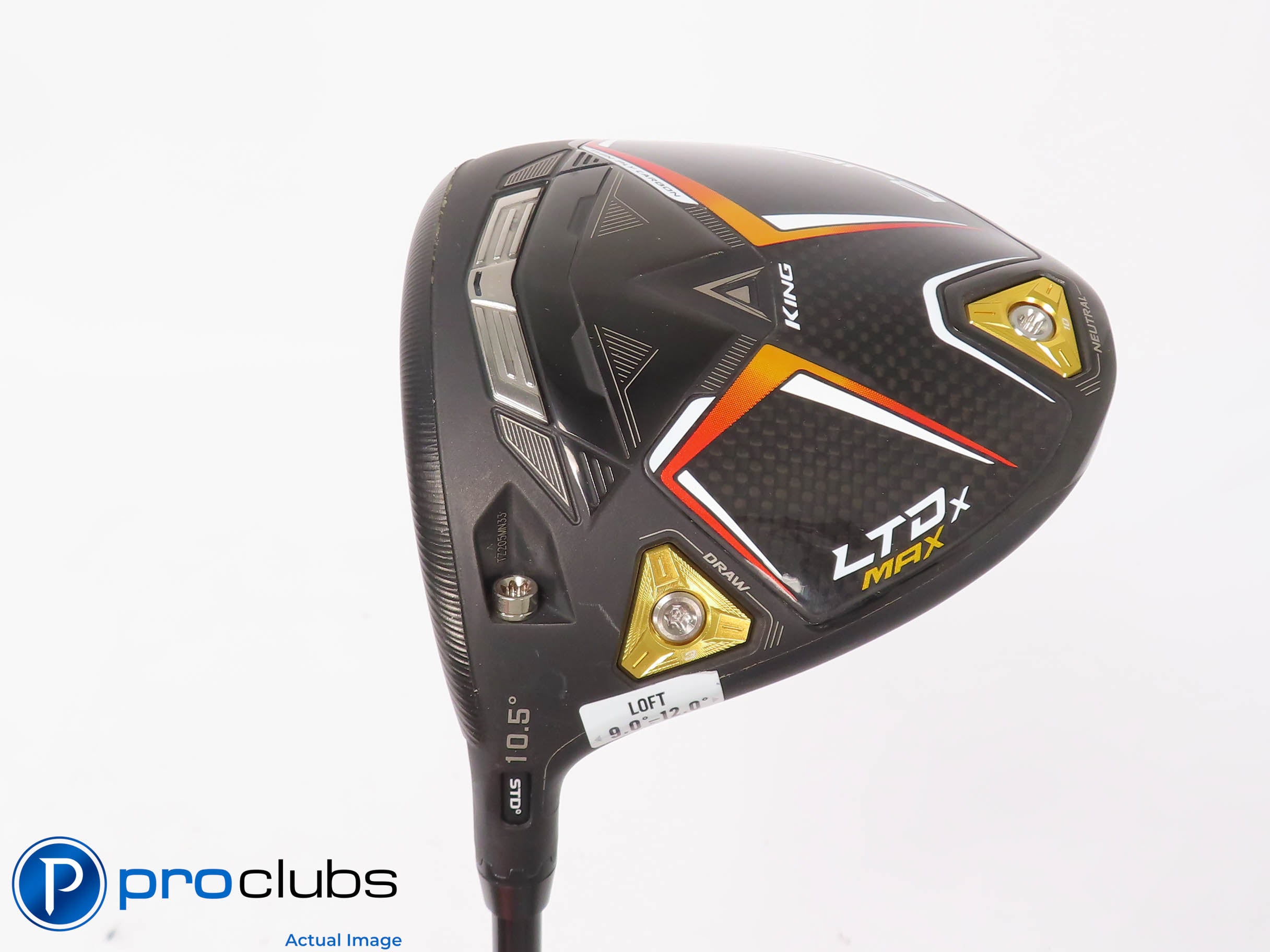 Nice Left Handed COBRA LTDx MAX 10.5* DRIVER - Kai'li White 60 Stiff Flex 452082
