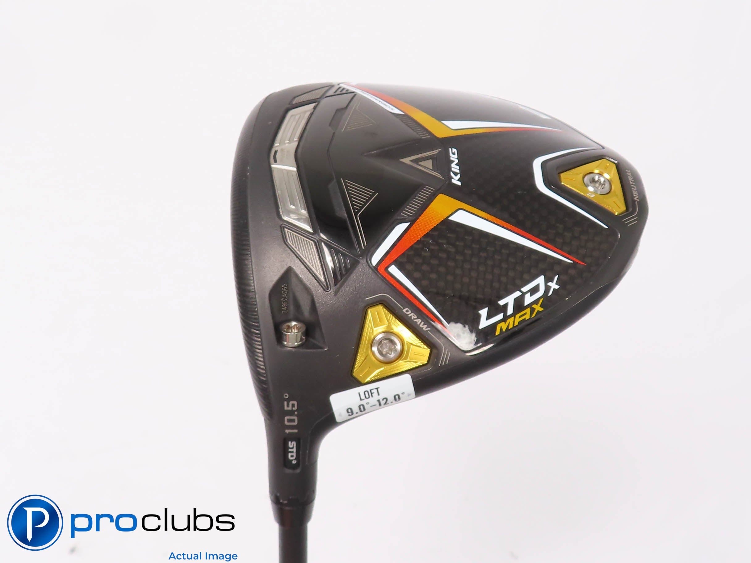 Left Handed Cobra LTDx MAX 10.5* Driver - HZRDUS 70g 6.0 Stiff Flex - 452085