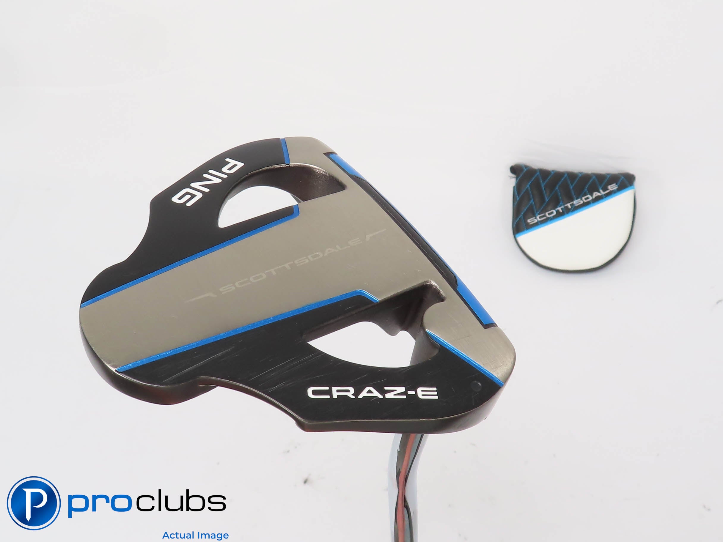 Nice! PING '2025 Scottsdale Black Dot CRAZ-E 38" Putter w/ HC - 452335