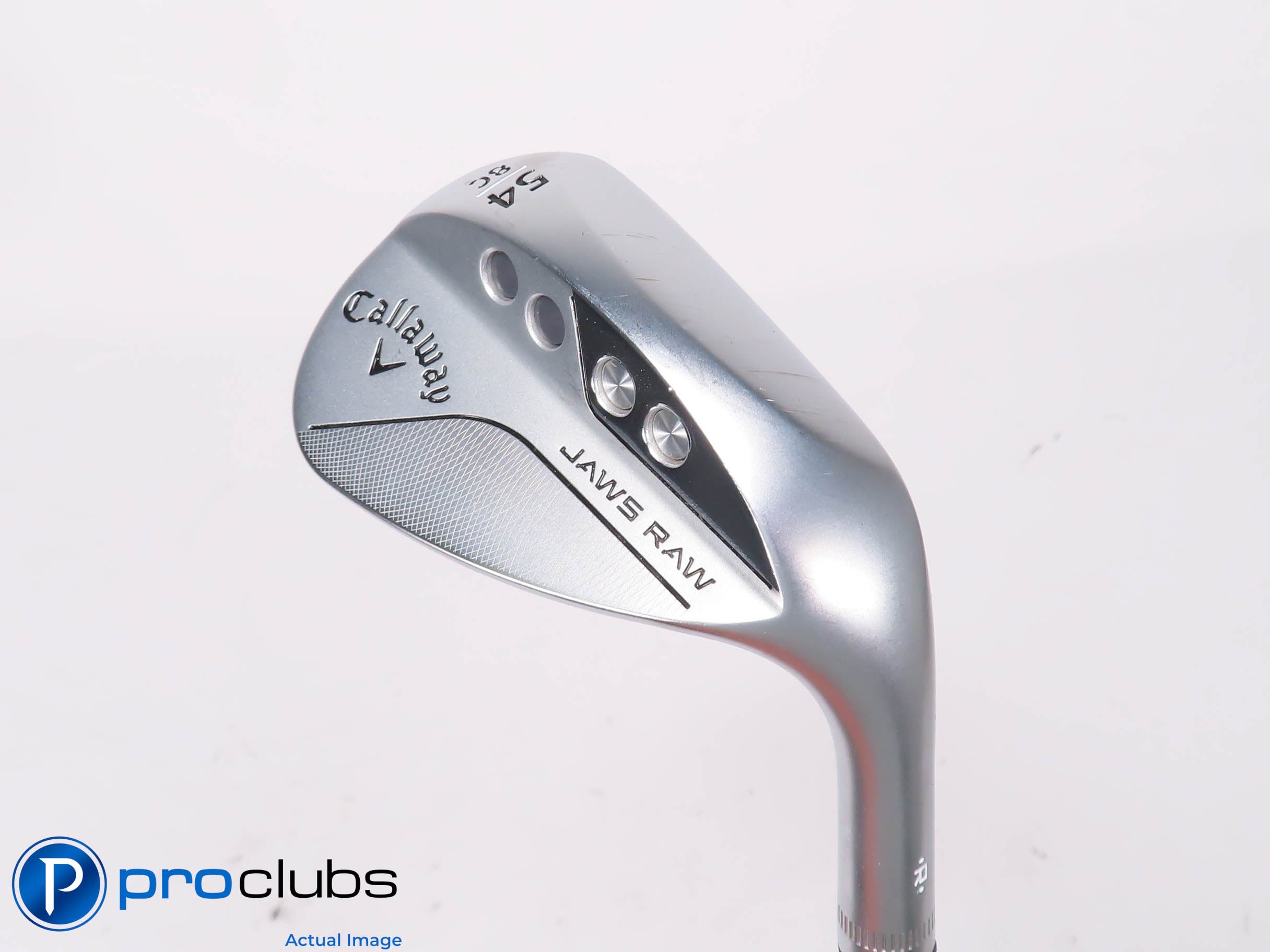 Nice Callaway JAWS RAW Chrome 54*(8*) WEDGE C-Grind - KBS 115 Wedge Flex 451740