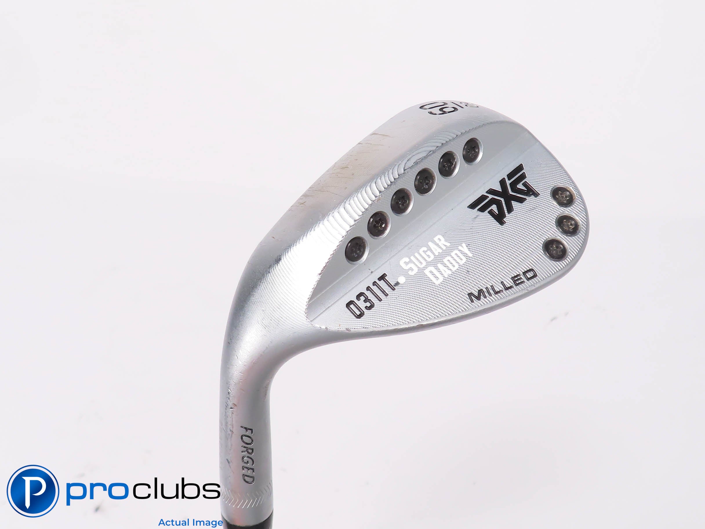 Left Handed PXG 0311T Sugar Daddy Milled 60*(9*) WEDGE Elevate Stiff Flex 451707