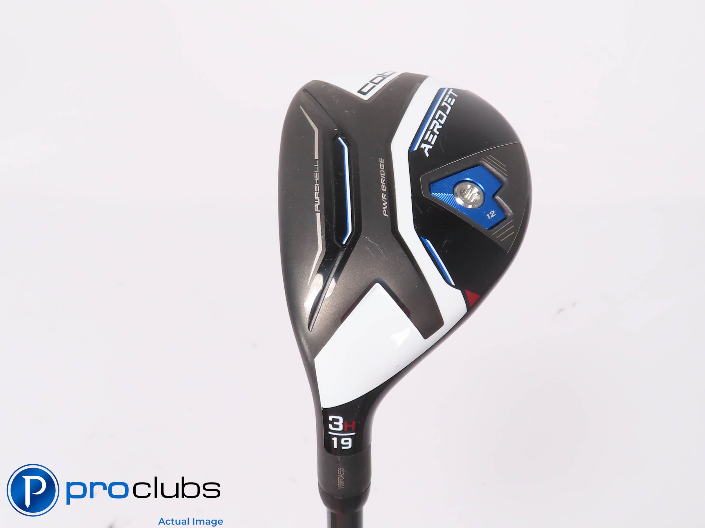 Left Handed Cobra AEROJET 19* 3 HYBRID - Riptide 80g 5.5 Regular Flex 451179