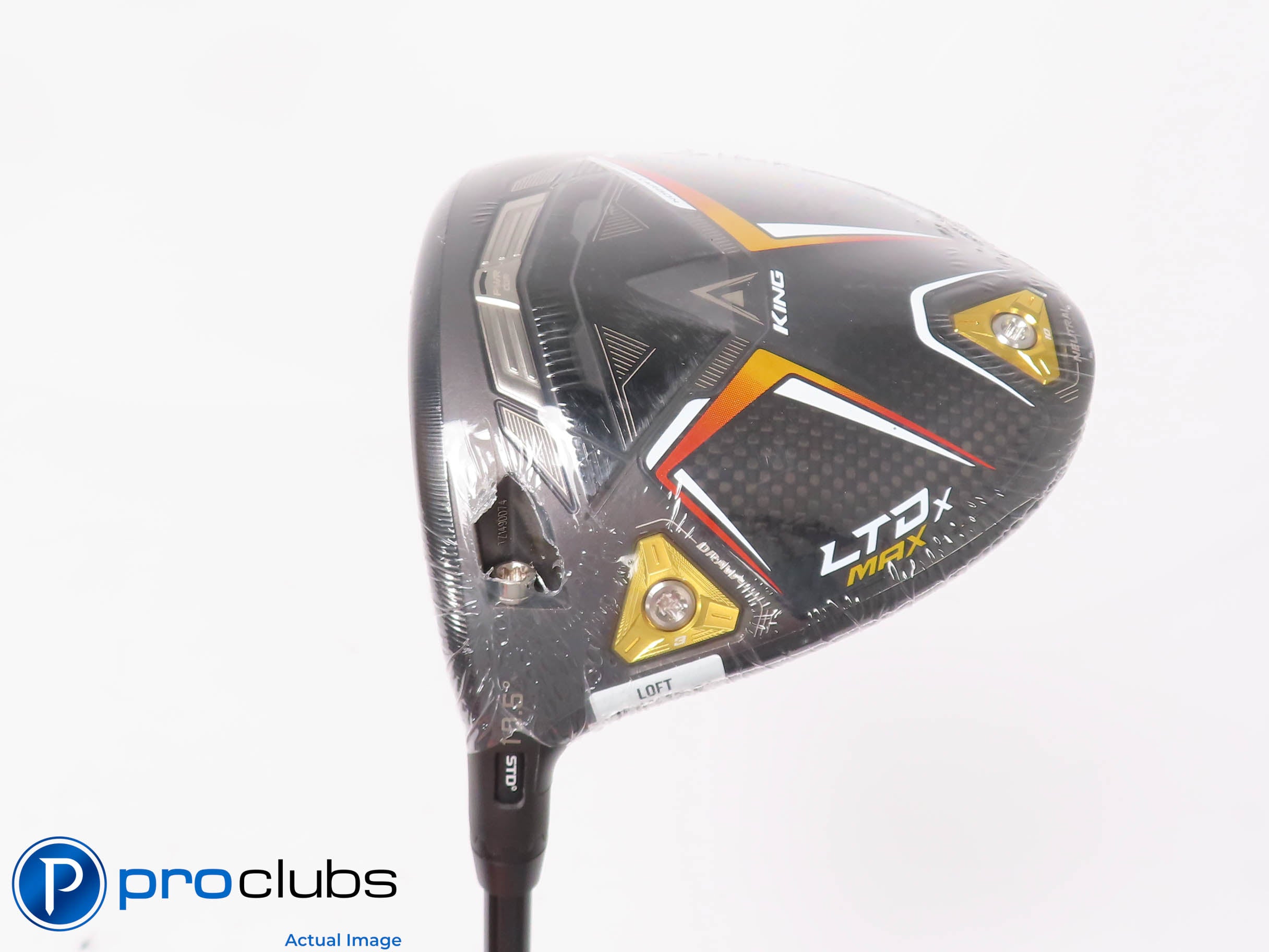 New! Left Hand Cobra KING LTDx MAX 10.5* Driver - HZRDUS RDX Smoke Stiff #452110
