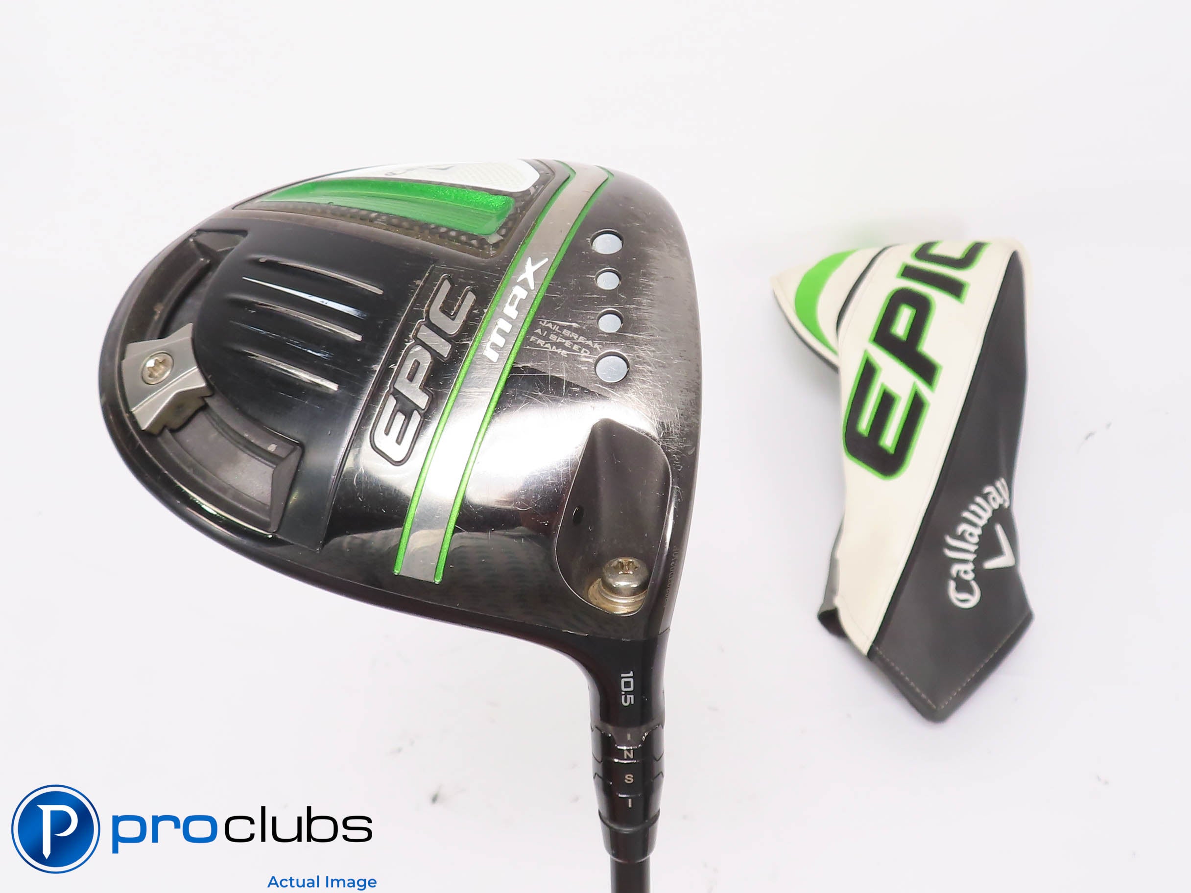 Callaway EPIC MAX 10.5* Driver w/HC - Cypher Forty 5.0 Senior Flex - 452107