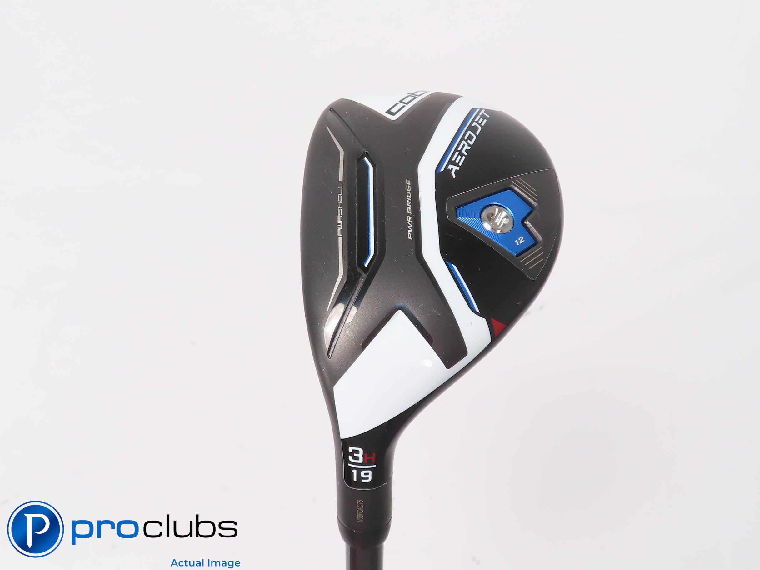 Left Handed Cobra Aerojet 19* 3 Hybrid - Riptide 80g 5.5 Regular Flex - 451178