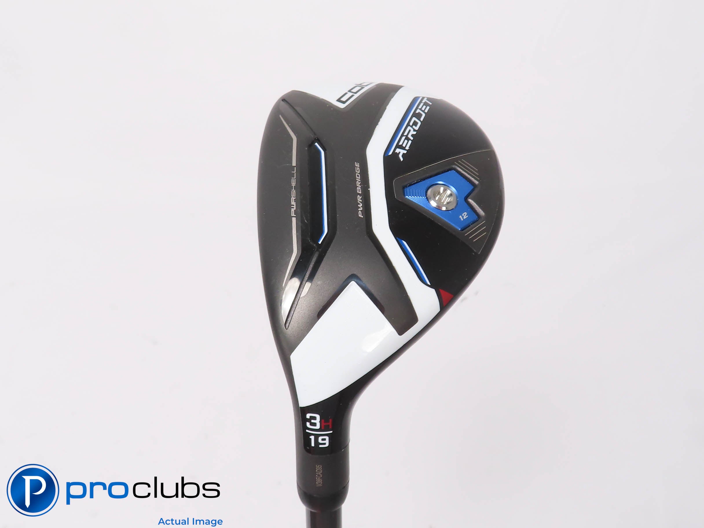 Left Handed Cobra Aerojet 19* 3 Hybrid - Riptide 80g 5.5 Regular Flex - 451173
