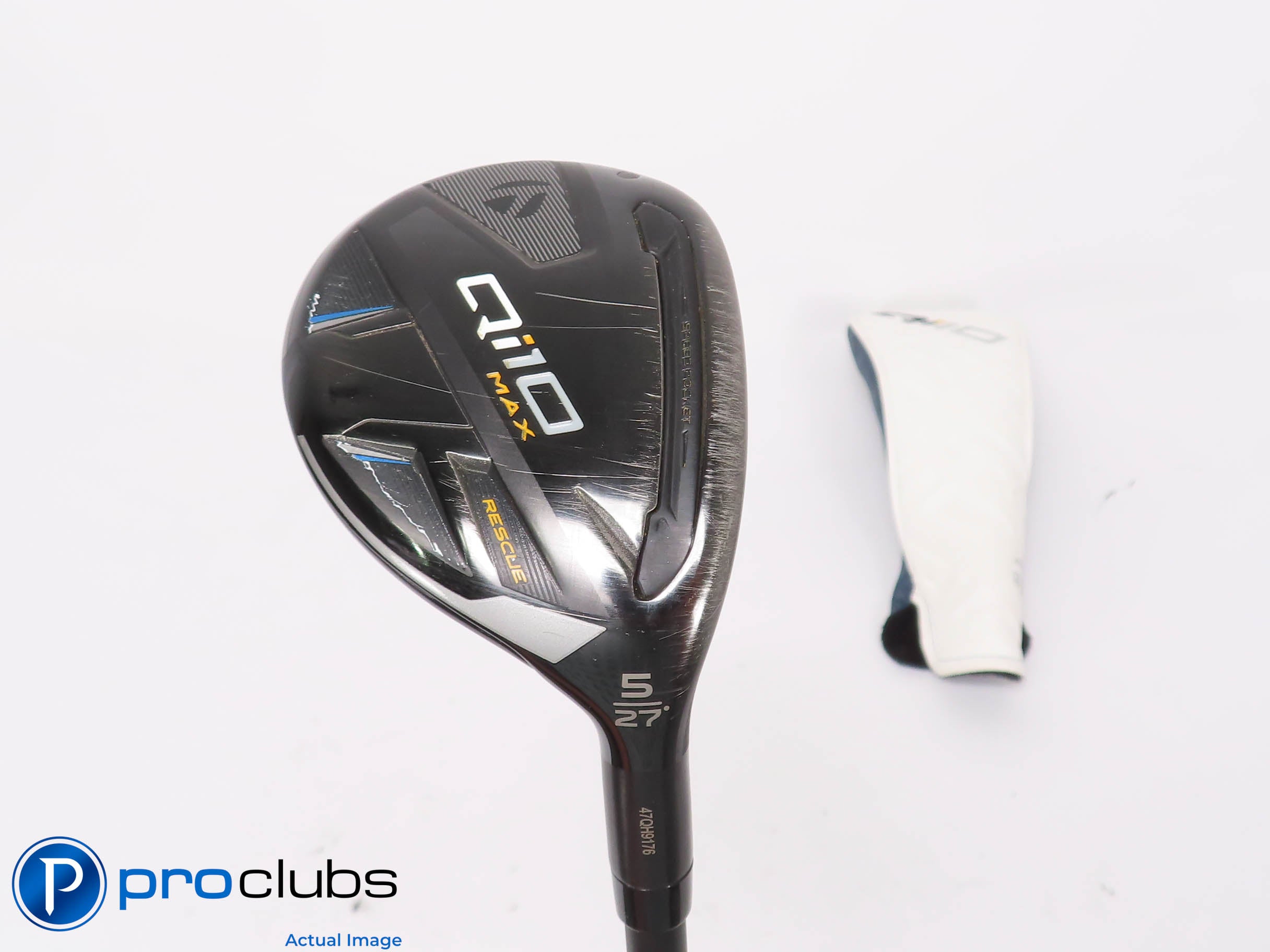 TaylorMade Qi10 MAX 27* 5 Hybrid w/HC - Mitsubishi MMT 80g Stiff - 452192