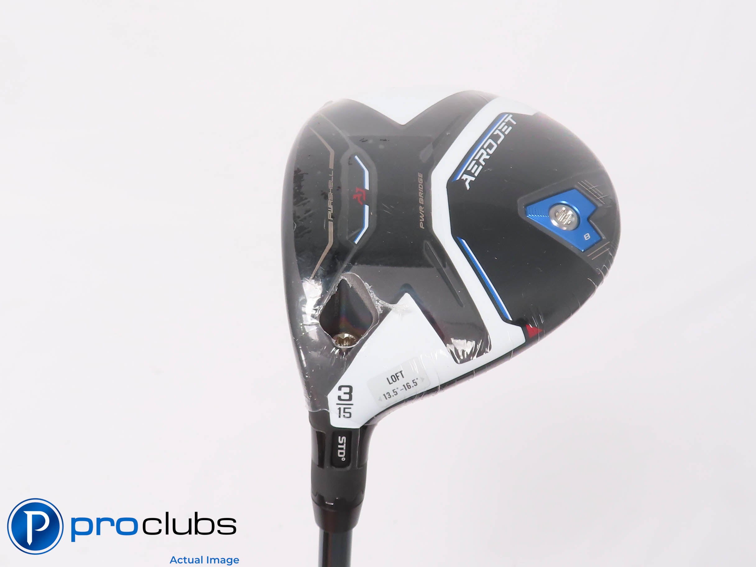 NEW Left Handed Cobra AEROJET 15* 3 WOOD - LINQ Red 5F3 Regular Flex 452272