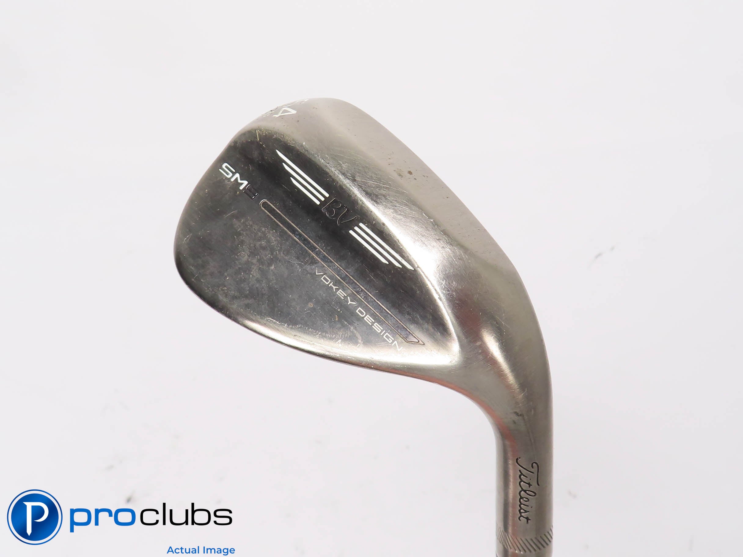 Nice Titleist Vokey SM9 Brushed Steel 54*(12*) WEDGE D-Grind - Wedge Flex 452023