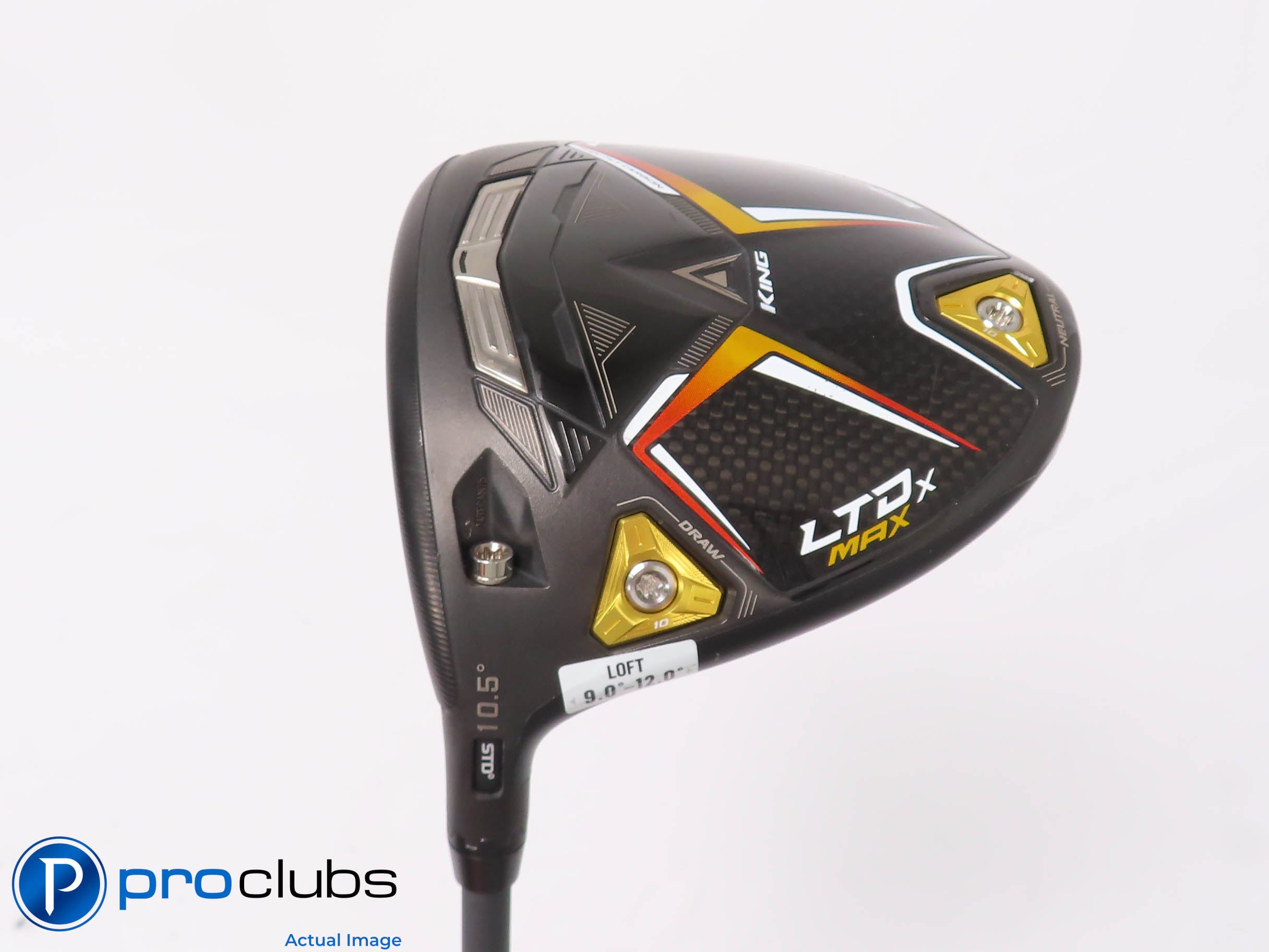 Nice Left Handed COBRA LTDx MAX 10.5* DRIVER - HZRDUS iM10 60g Stiff Flex 451914