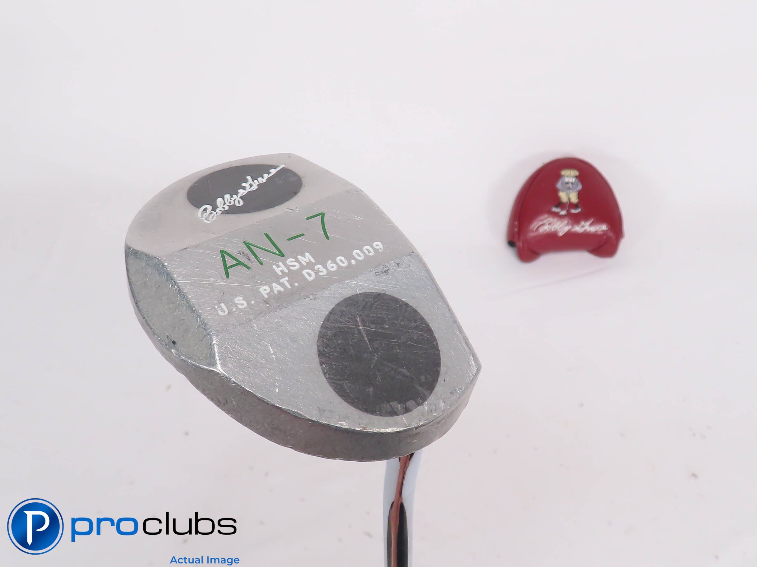 Bobby Grace AN-7 HSM Double Bend 35" PUTTER w/Cover 449452