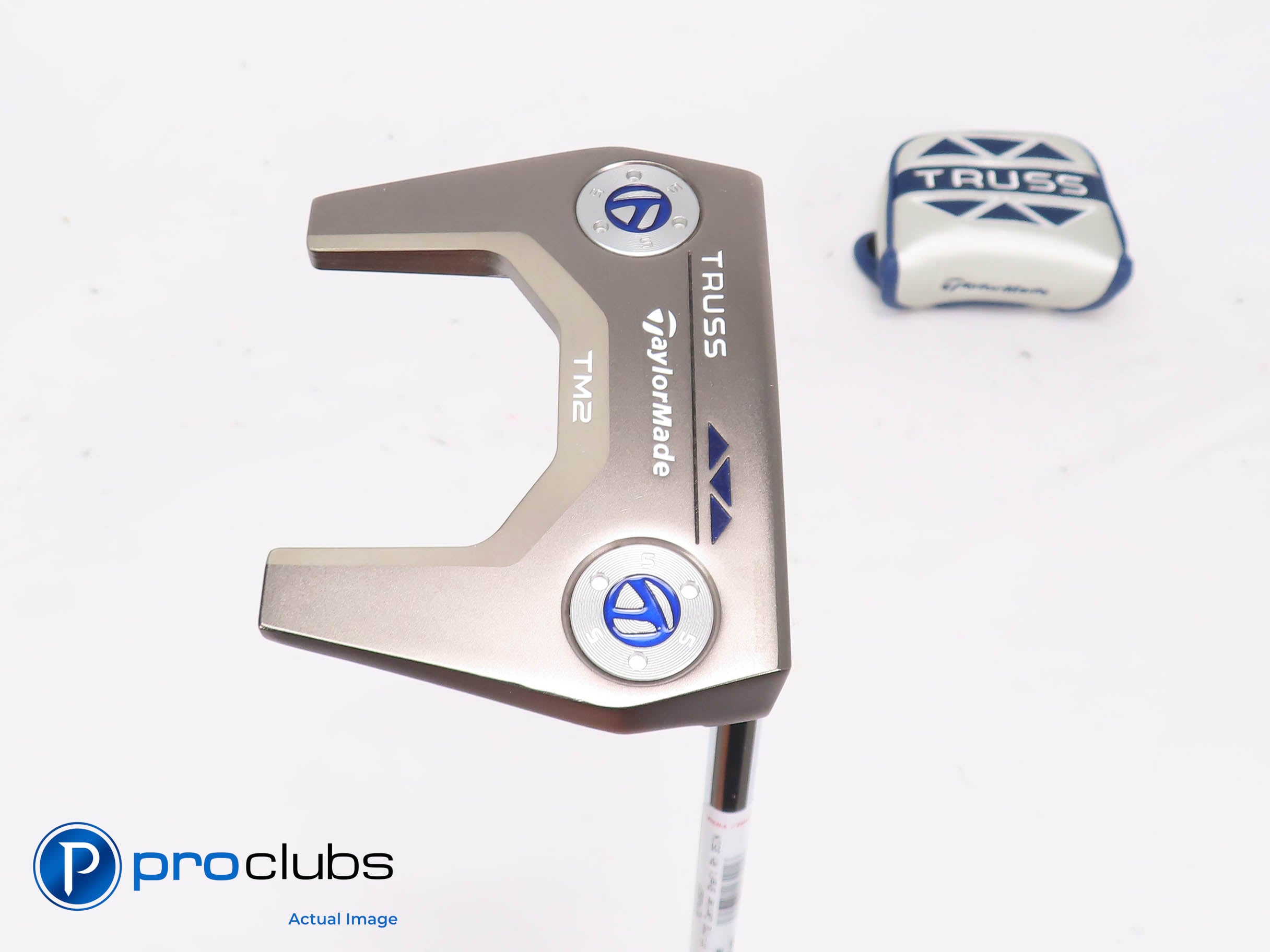 Mint TaylorMade TRUSS TM2 PUTTER 35" w/Headcover - KBS CT Tour 120 449385