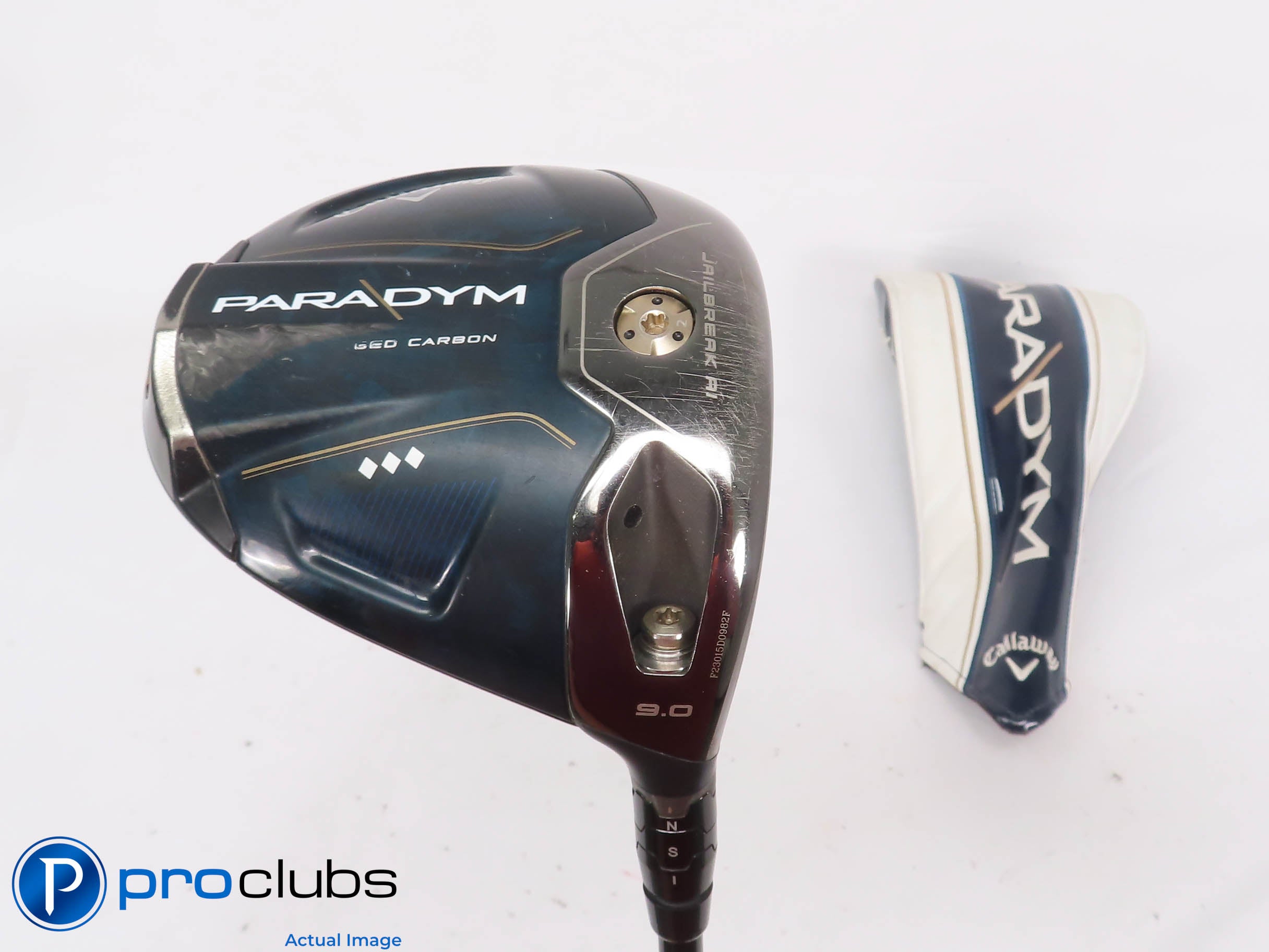 Callaway PARADYM Triple Diamond 9* DRIVER w/Cover Kai'li White 70 X-Flex 449576