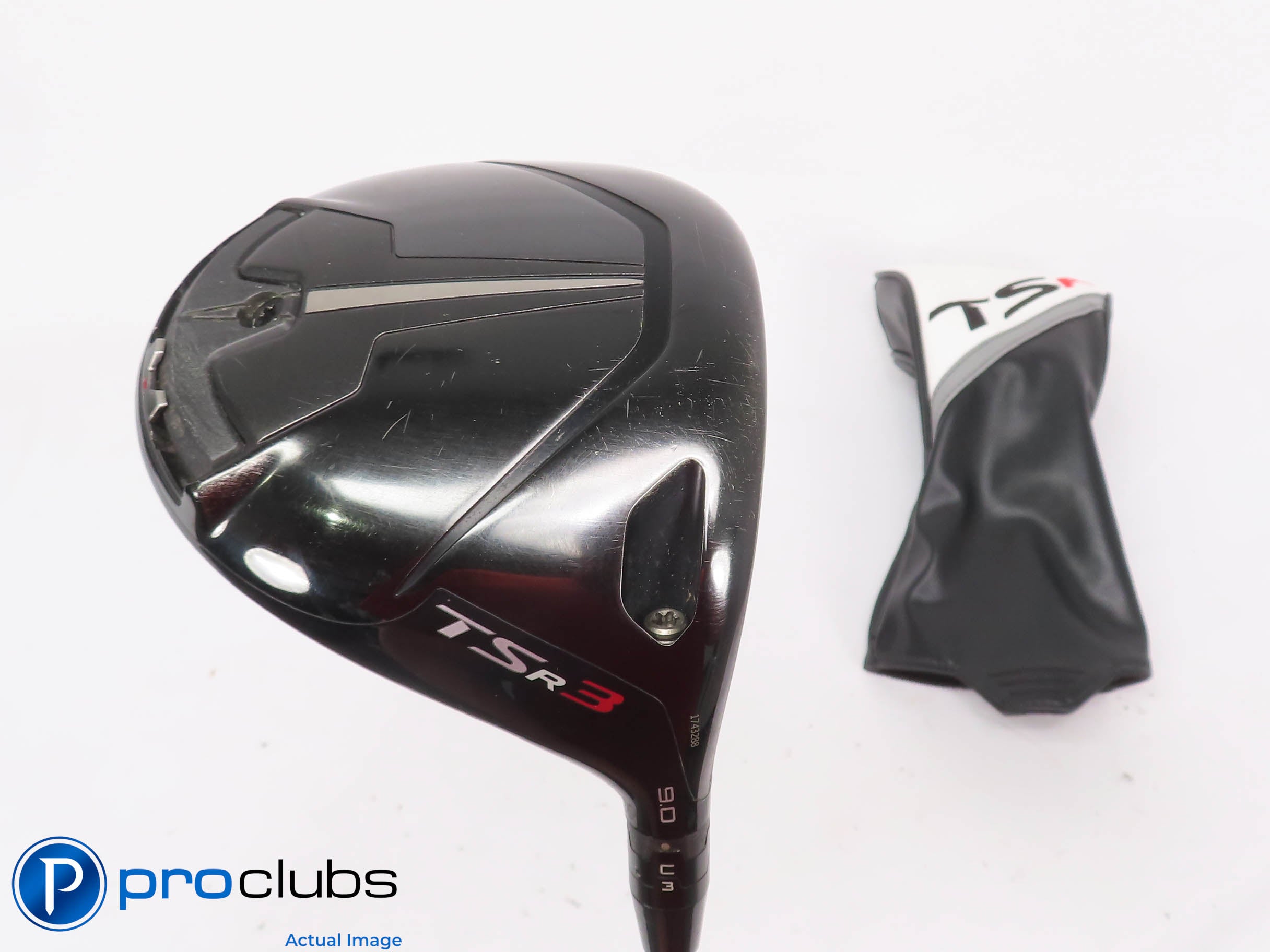 Titleist TSR3 9* DRIVER w/Cover - Tensei Blue AV 55 Stiff Flex 449108