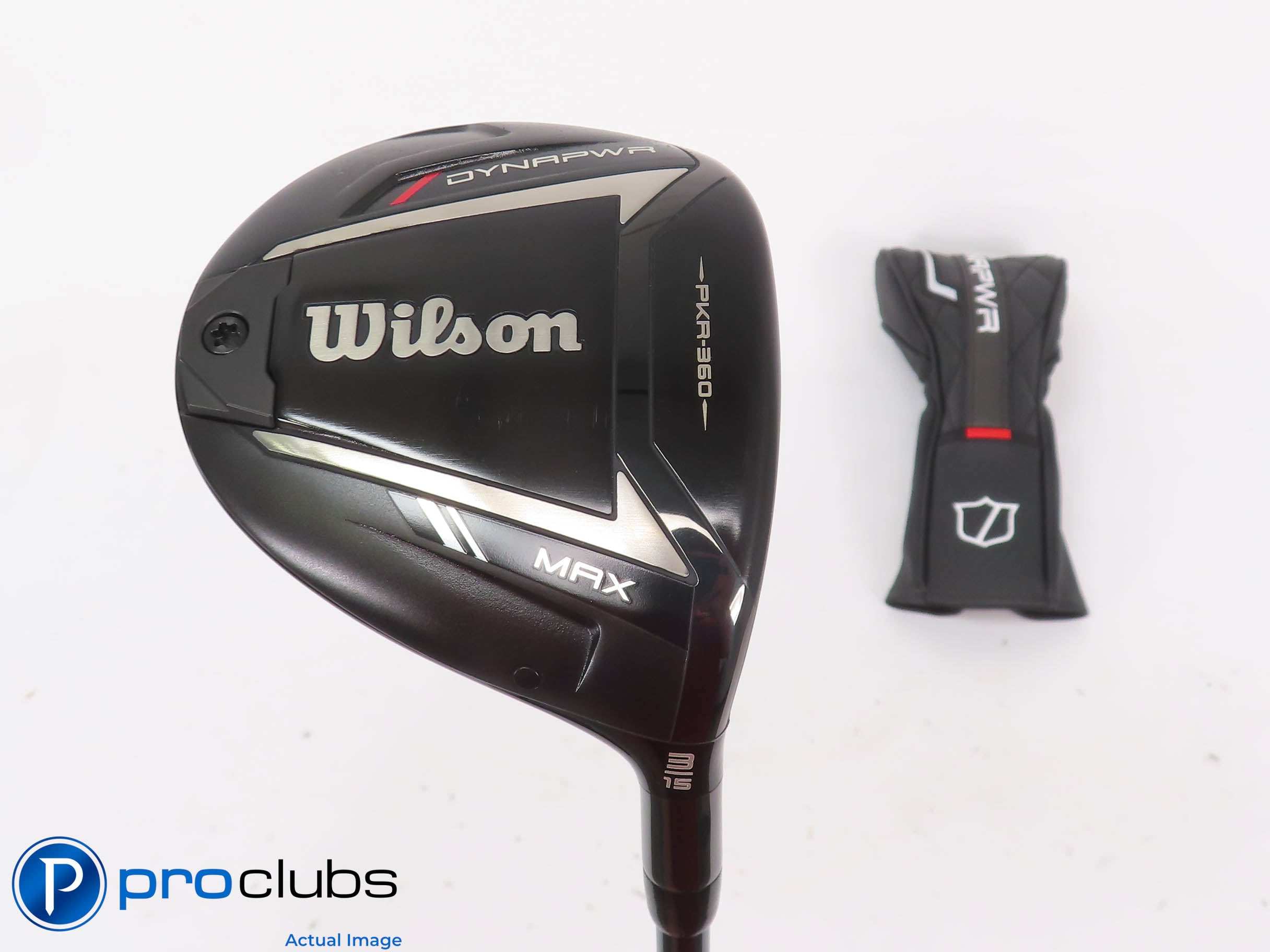 Wilson Staff '24 DYNAPWR MAX 15* 3 Wood w/HC - LINQ Red 6F3 Regular Flex #449241