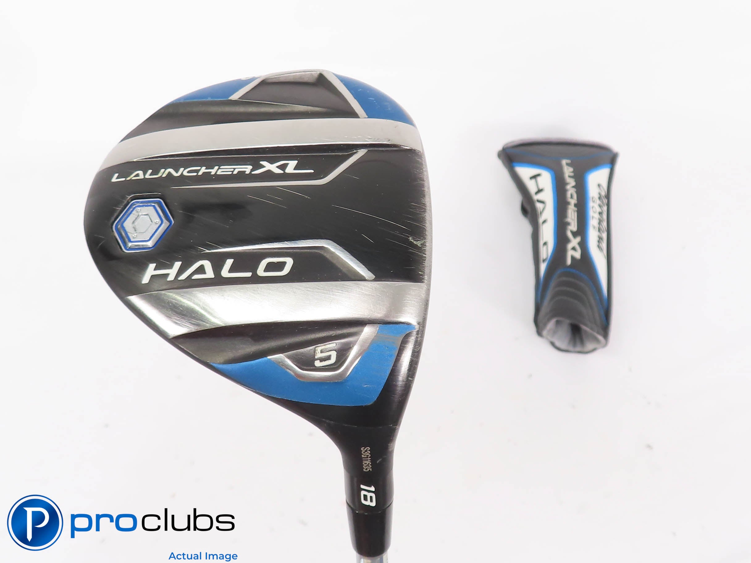 Ladies Cleveland Launcher XL HALO 18* 5 WOOD w/HC ProLaunch Ladies Flex 449296