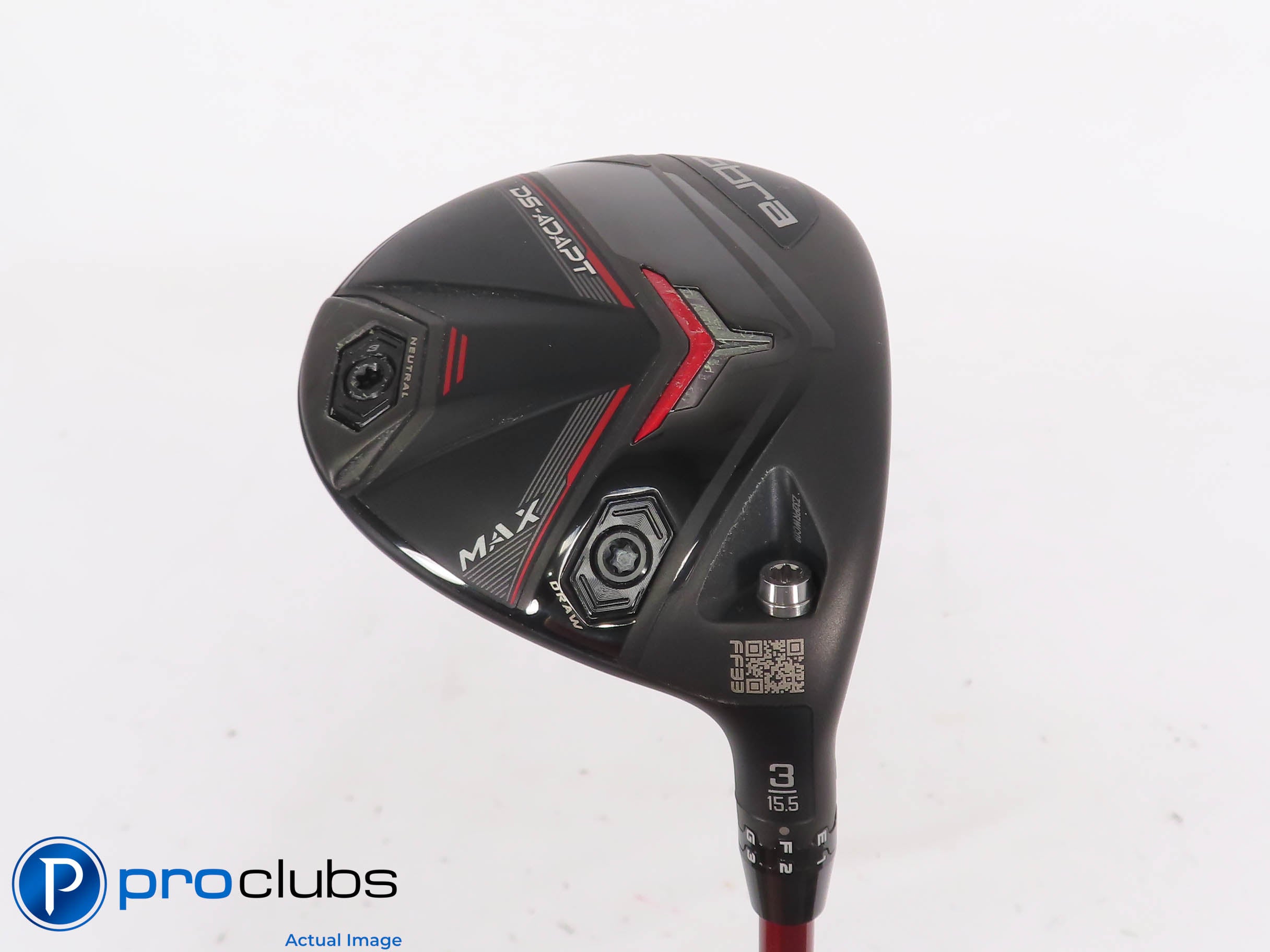Nice Cobra DS-ADAPT MAX 15.5* 5 WOOD - Denali Red 50g 5.5 Regular Flex 449228