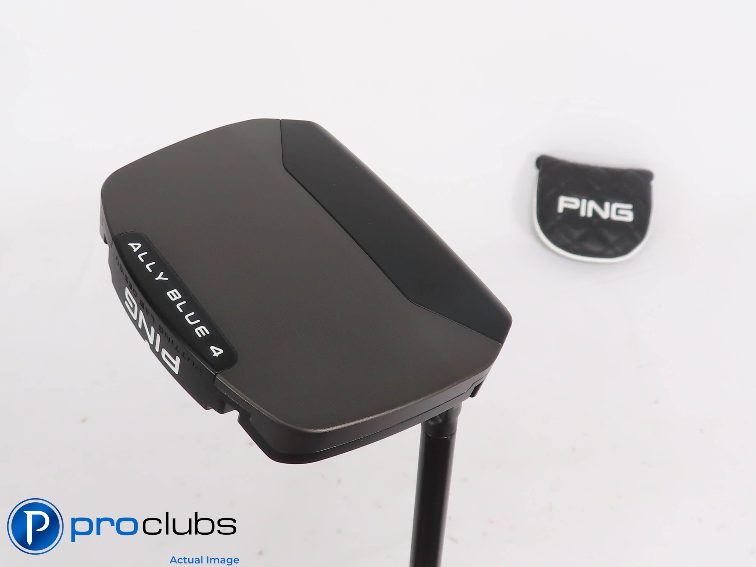Mint Ping PLD ALLY BLUE 4 Milled Black 34" PUTTER w/Headcover 449664