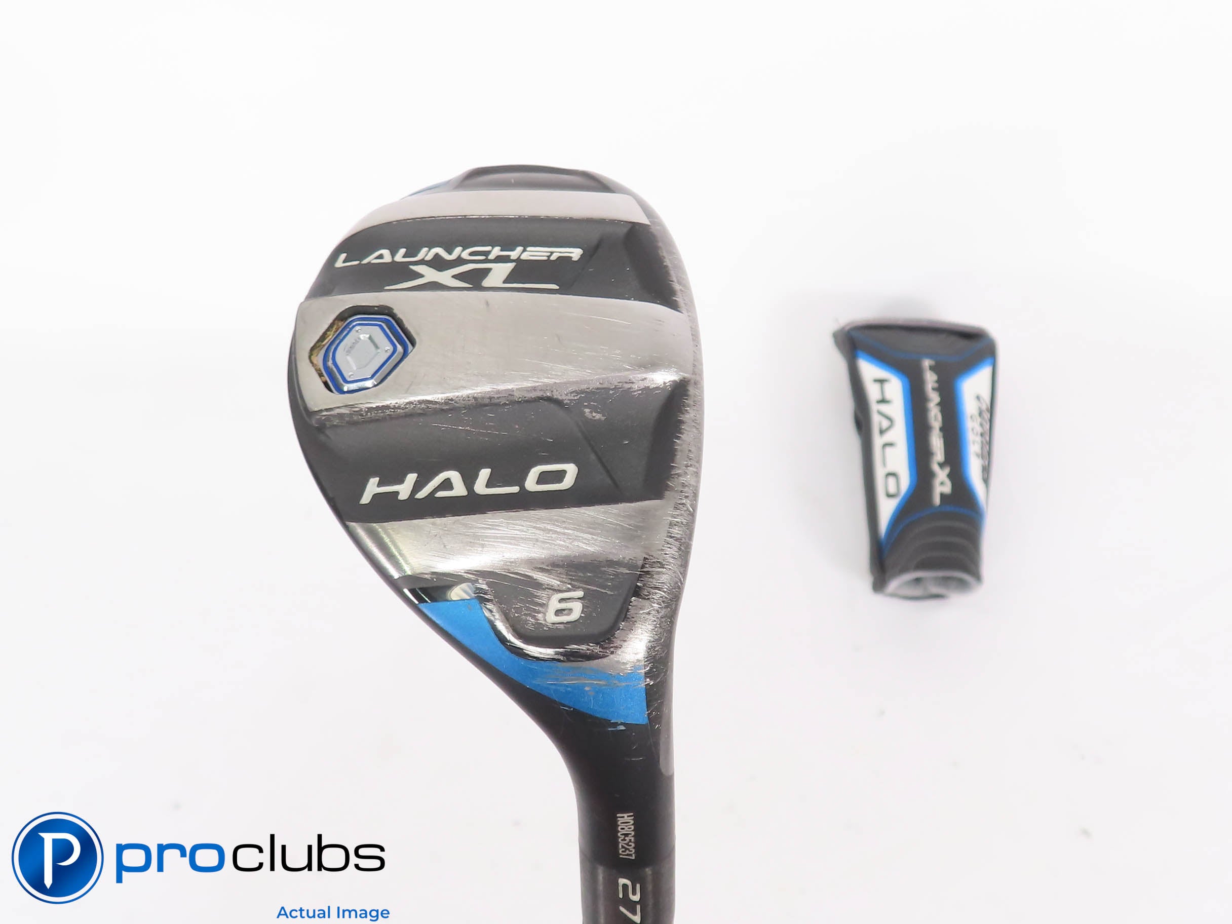 Ladies Cleveland Launcher XL Halo 27* 6 HYBRID w/Cover - Ladies Flex 449308