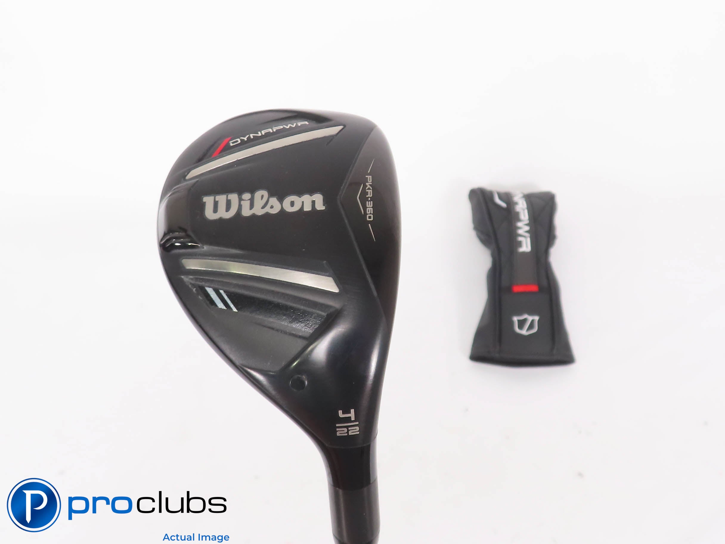 Nice Wilson '24 DYNAPWR 22* 4 HYBRID w/Cover - Denali Red 80g Stiff Flex 449236