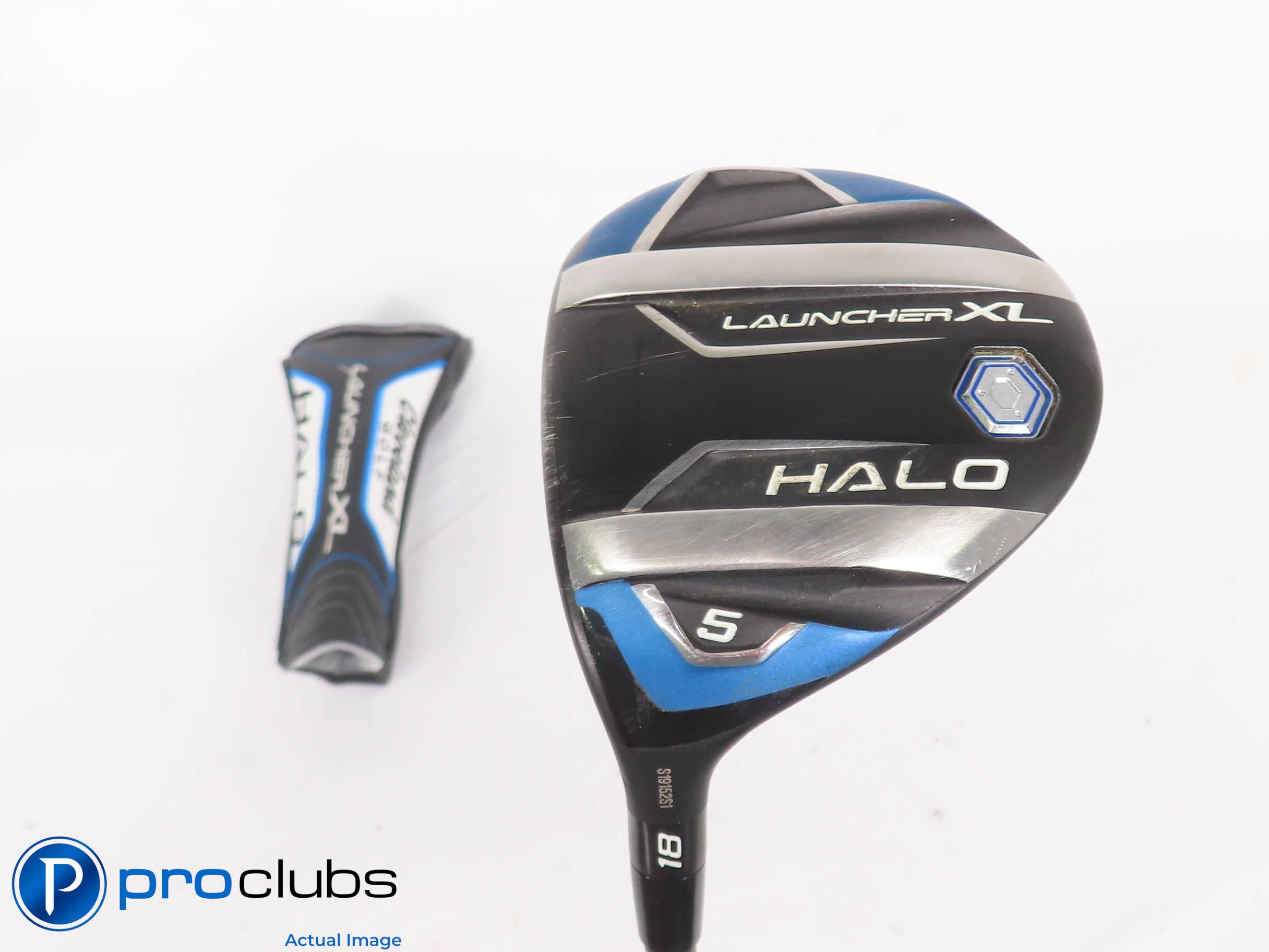 Left Handed Cleveland Launcher XL HALO 18* 5 WOOD wHC Cypher Regular Flex 449304