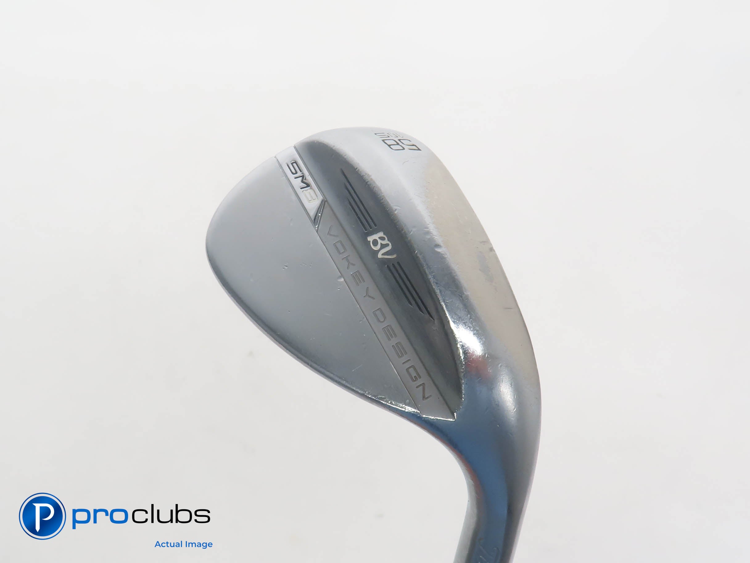 Titleist Vokey SM8 Chrome 58*(10*) WEDGE S-Grind Vokey Wedge Flex 39