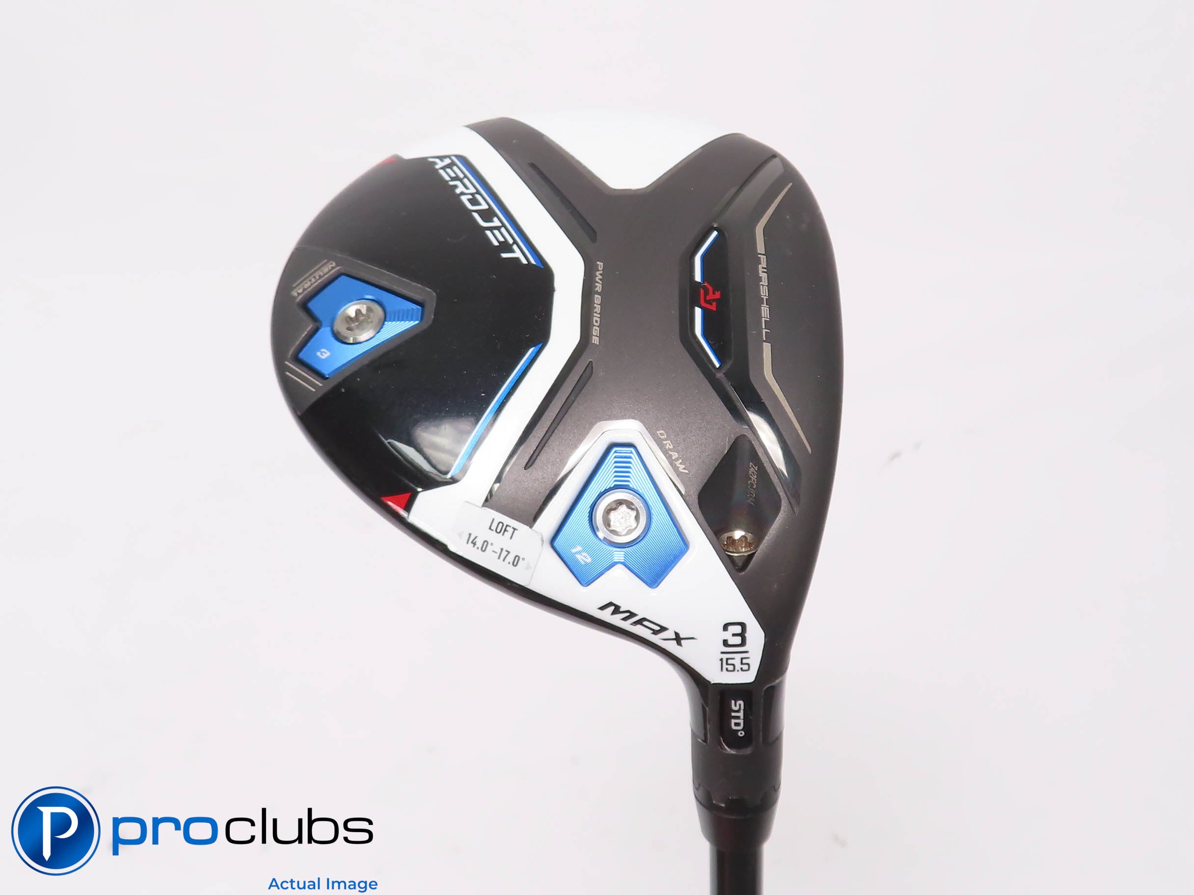 Cobra AEROJET MAX 15.5* 3 WOOD - Mitsubishi Kai'li Red 50 Stiff Flex 453110