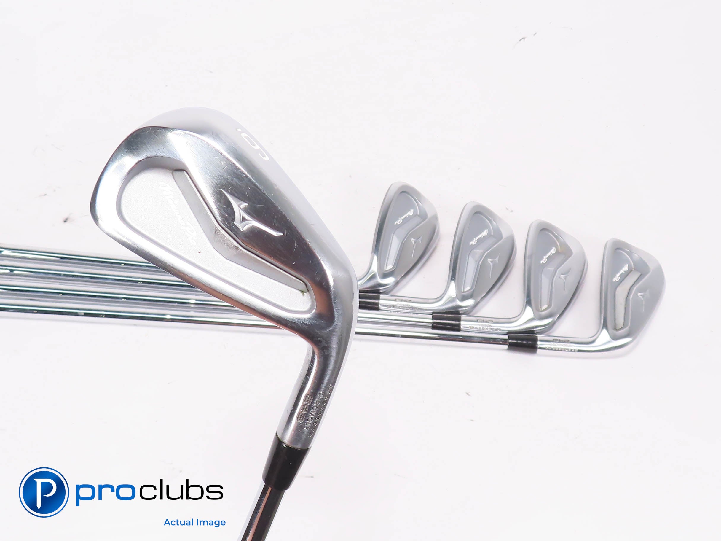 Nice Mizuno PRO 243 6-PW IRON SET - DG Tour Issue X100 X-Flex Steel +1/4" 452199