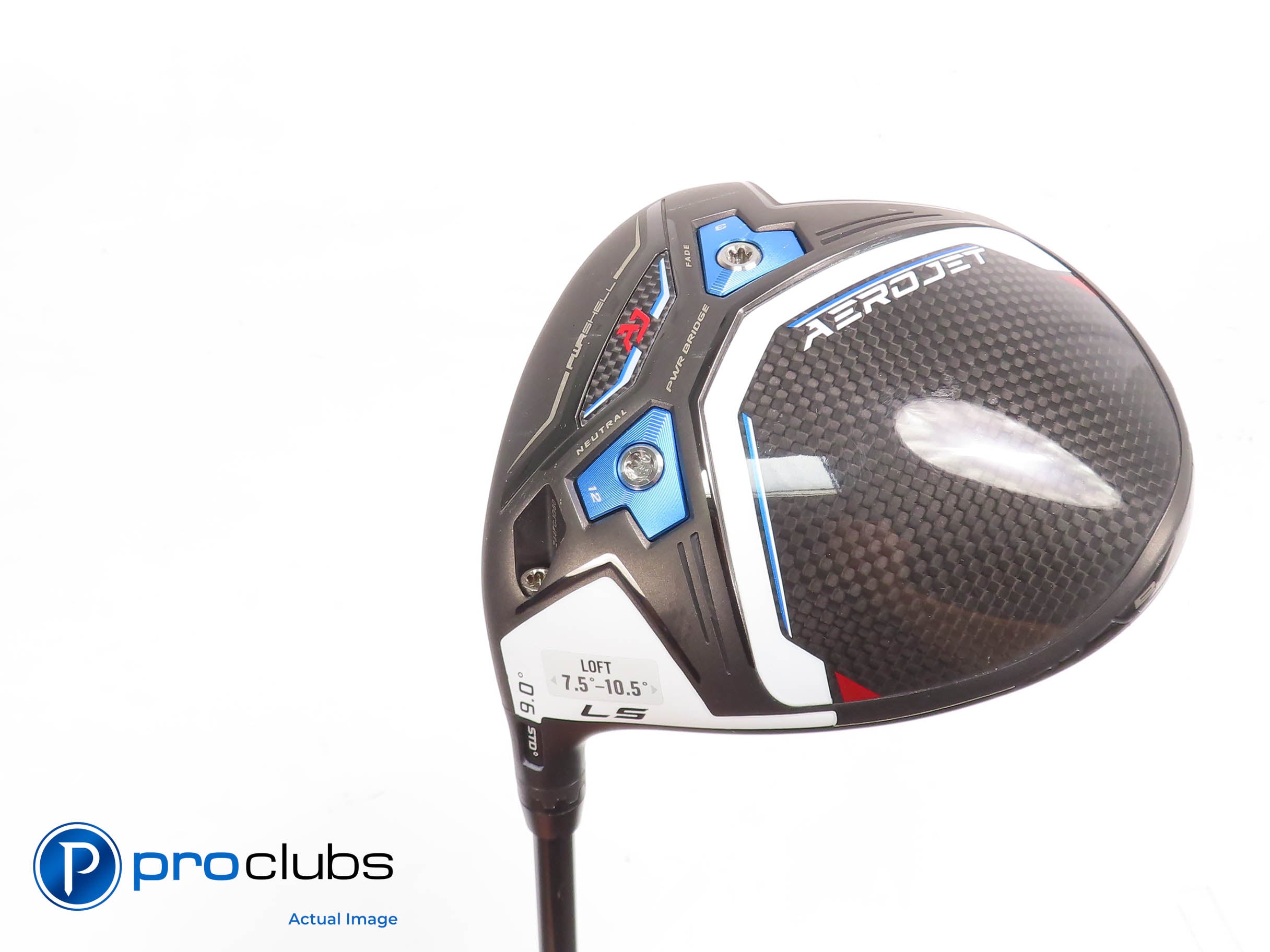 Nice Left Handed Cobra AEROJET LS 9* DRIVER - Kai'li Blue 60 Stiff Flex 452457