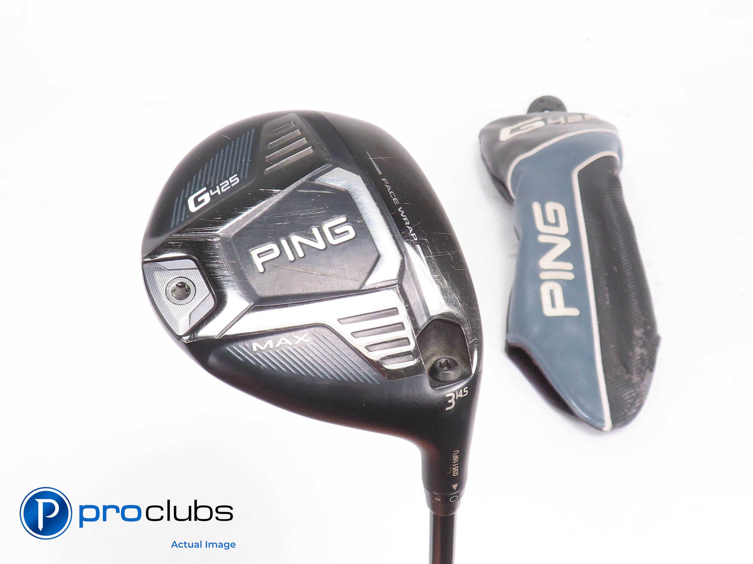 Nice Ping G425 MAX 14.5* 3 WOOD w/Cover - Kai'li White 70 Stiff Flex 453692