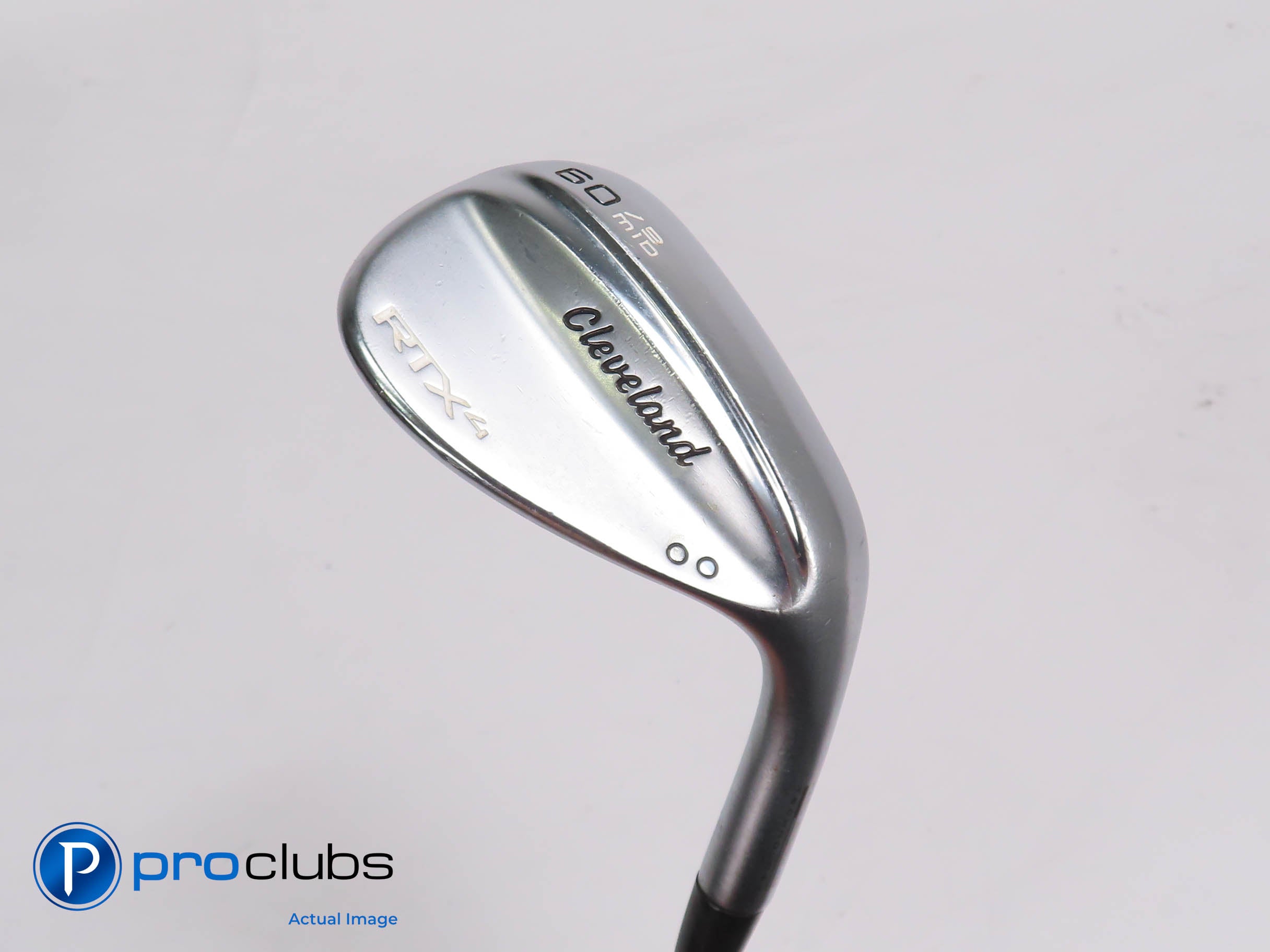 Nice Cleveland RTX4 60*(9*) WEDGE MID-Grind - Steelfiber Stiff Flex Graph 453729