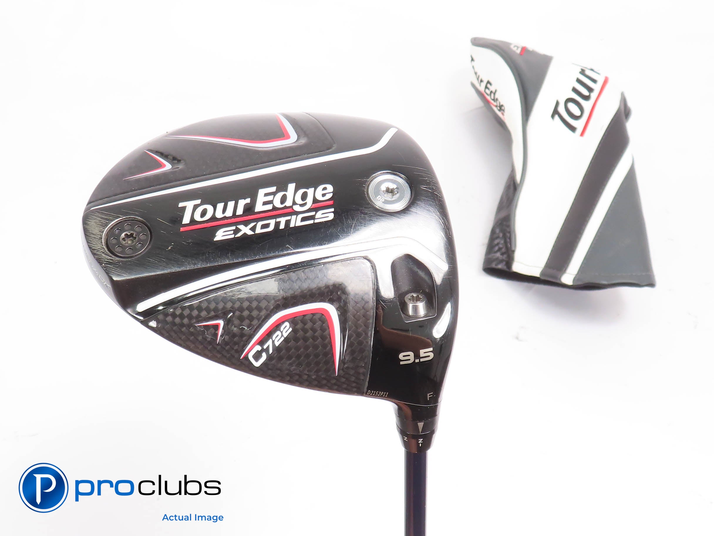 Tour Edge Exotics C722 9.5* Driver w/HC - Fujikura Ventus 6-S Stiff Flex #453723