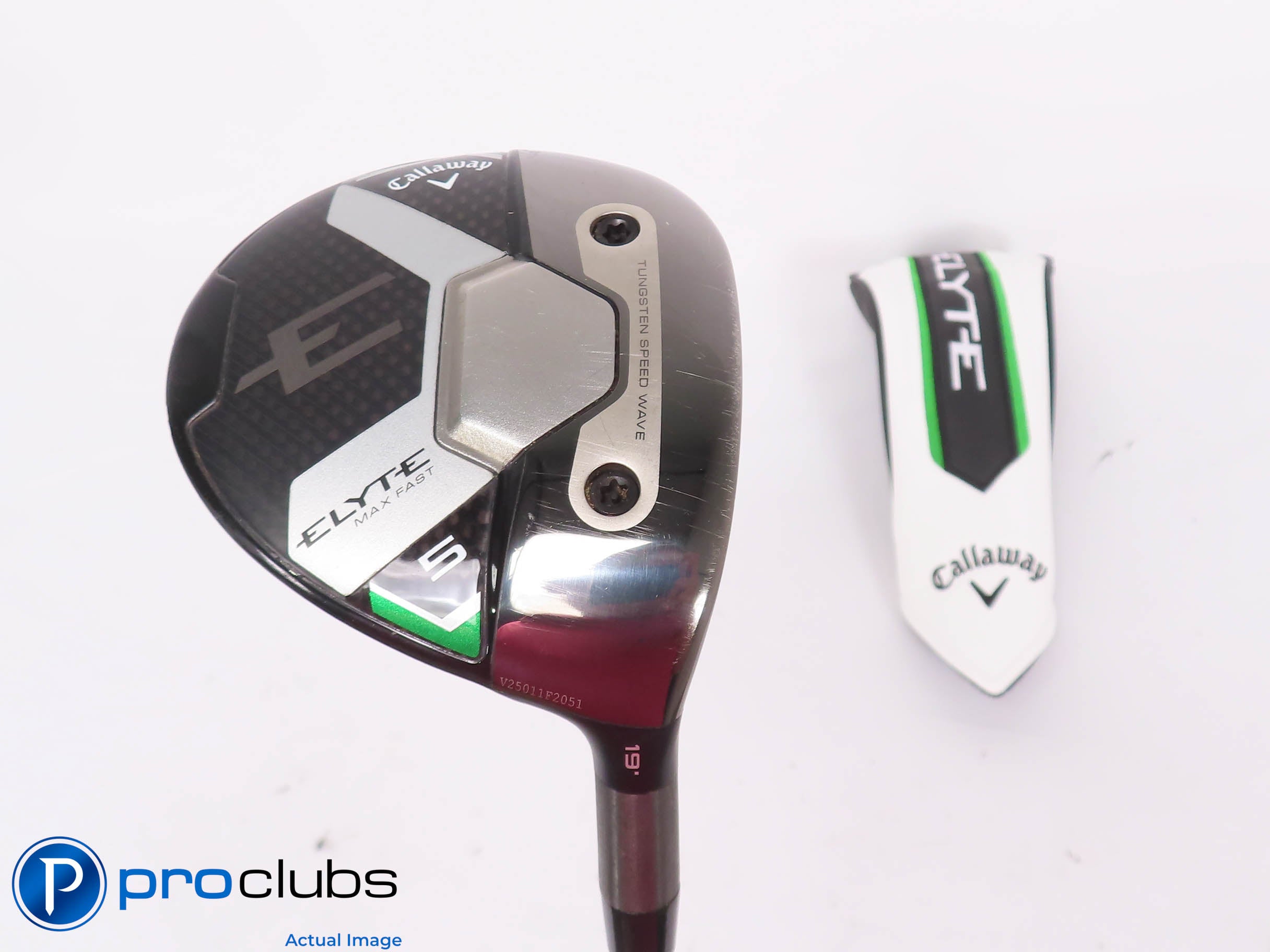 Ladies Callaway ELYTE MAX FAST 19* 5 WOOD w/Cover - Eldio 40 Ladies Flex 454385