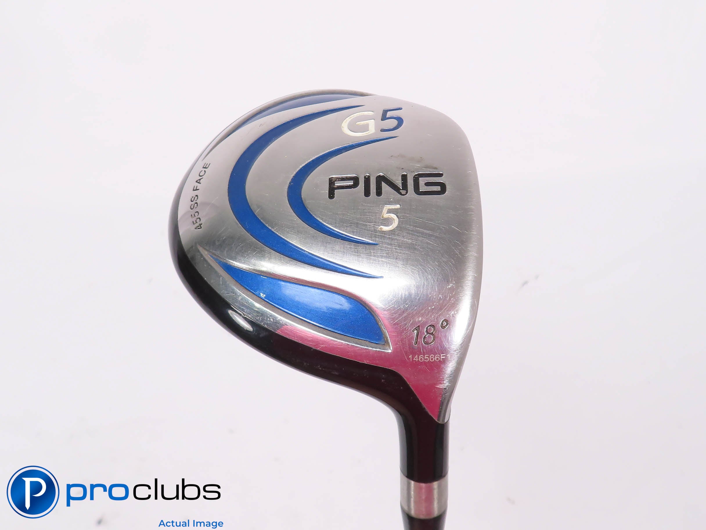 Ladies Ping G5 18* 5 WOOD - Fujikura Air Speeder 35 R3 Ladies Flex 454524
