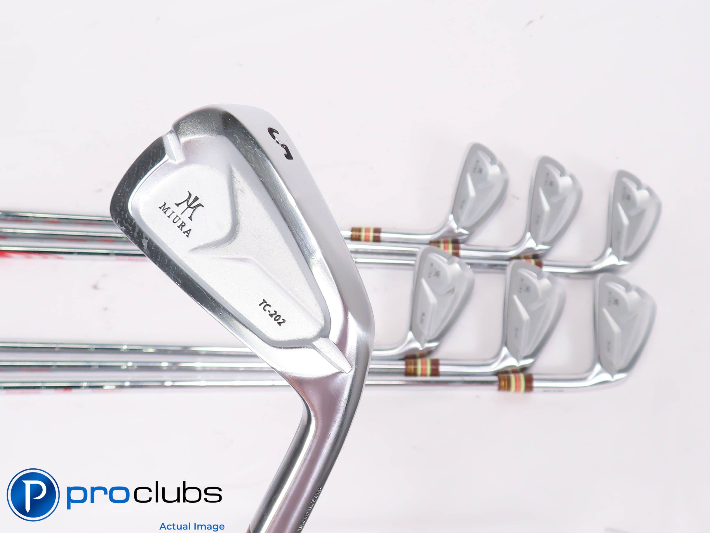Nice MIURA '25 TC-202 Forged 5-PW,GW IRON SET - Modus 105 X-Flex Steel 454608