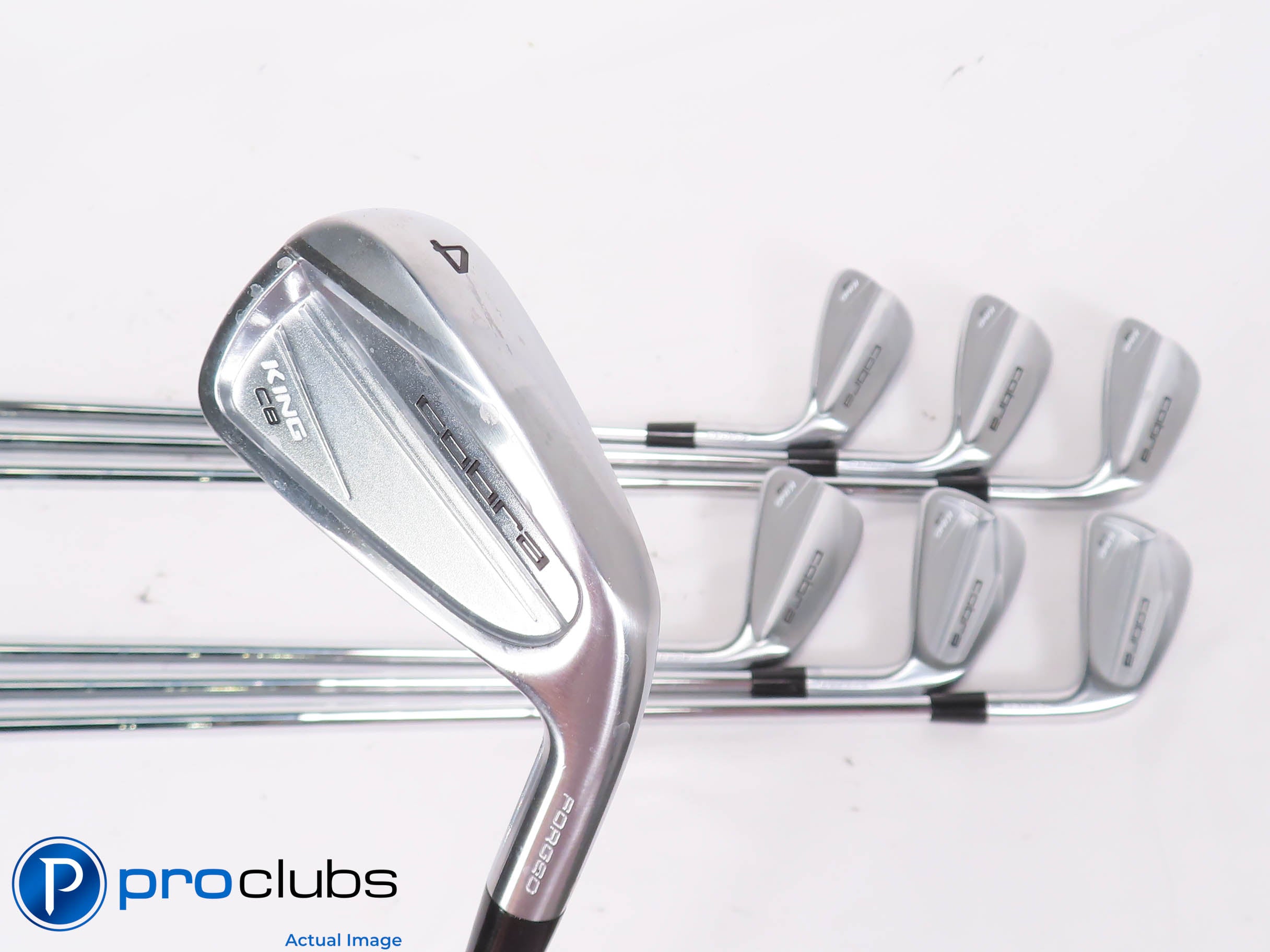 Nice Cobra '23 KING CB/MB 4-PW Combo IRON SET - KBS 120 Stiff Flex Steel 454447