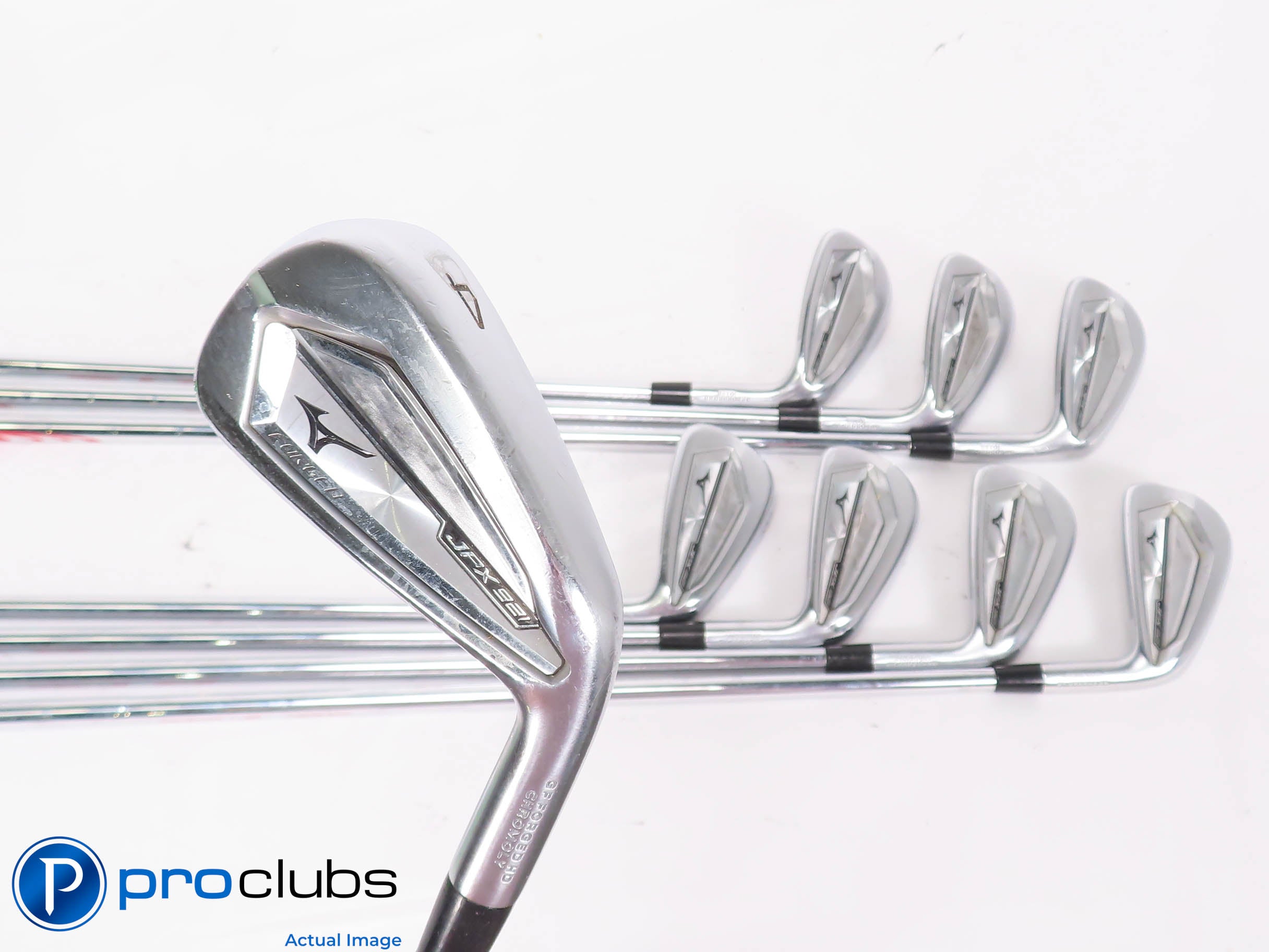 Mizuno JPX 921 Forged IRONS 4-PW,GW Nippon Modus 120 Stiff Flex +1/4" 454354