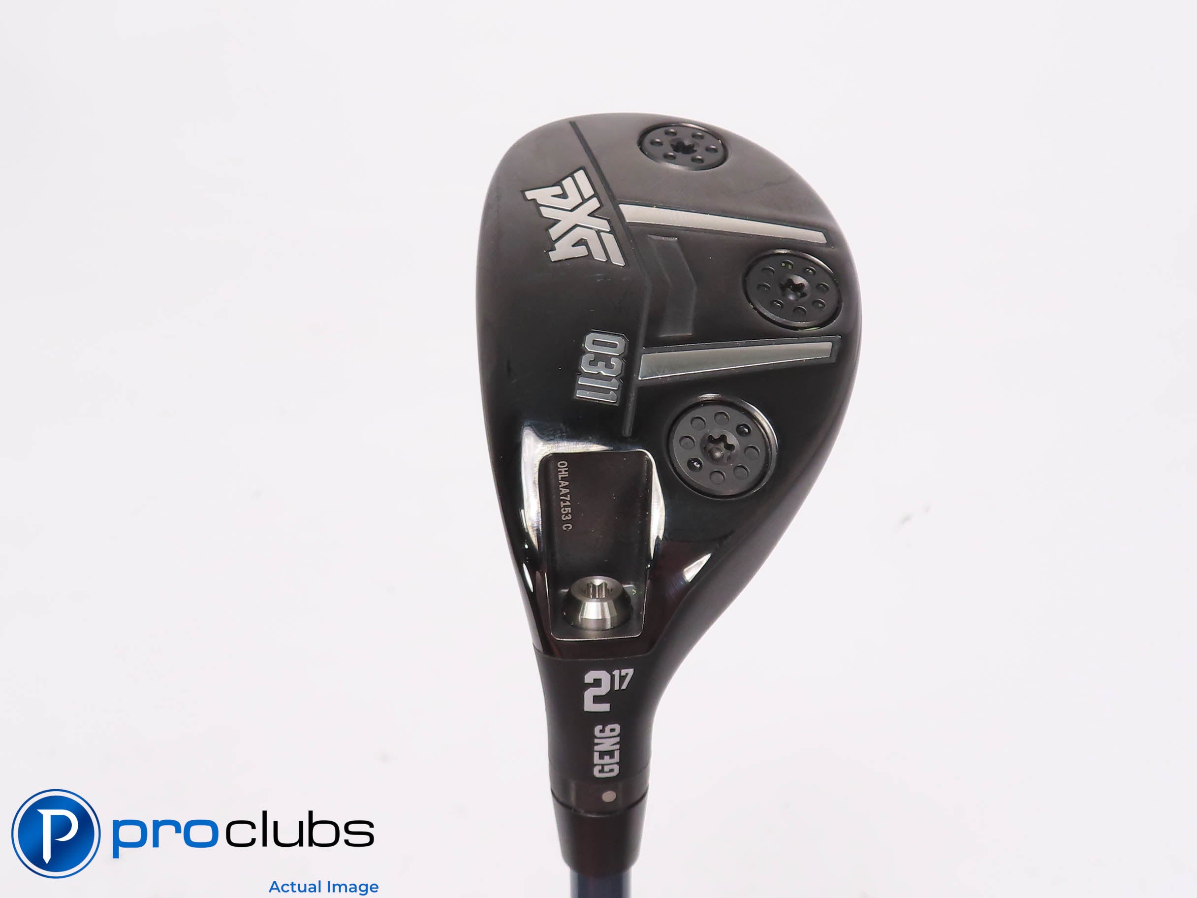 Left Handed PXG 0311 Gen6 17* 2 Hybrid - Denali Blue 80g 6.0 Stiff - 454345
