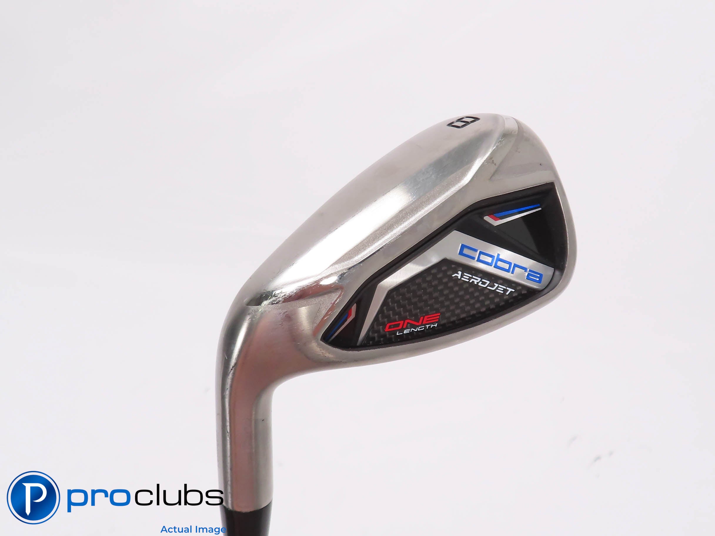 Mint Left Handed Cobra AEROJET ONE Length 31* 8 IRON - Regular Flex Steel 454478