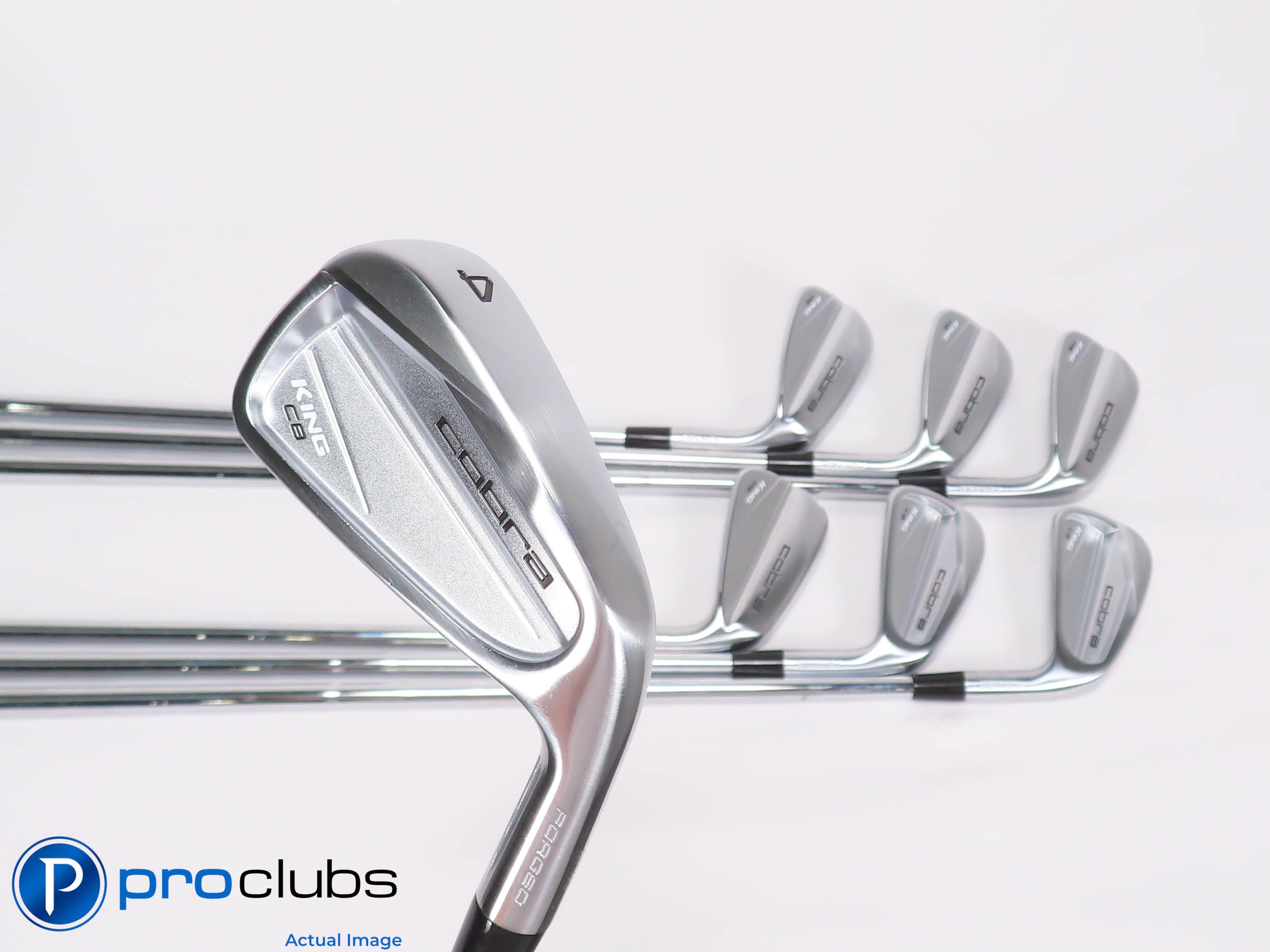 Nice Cobra '23 KING CB/MB 4-PW Combo IRON SET - KBS 120 Stiff Flex Steel 454450