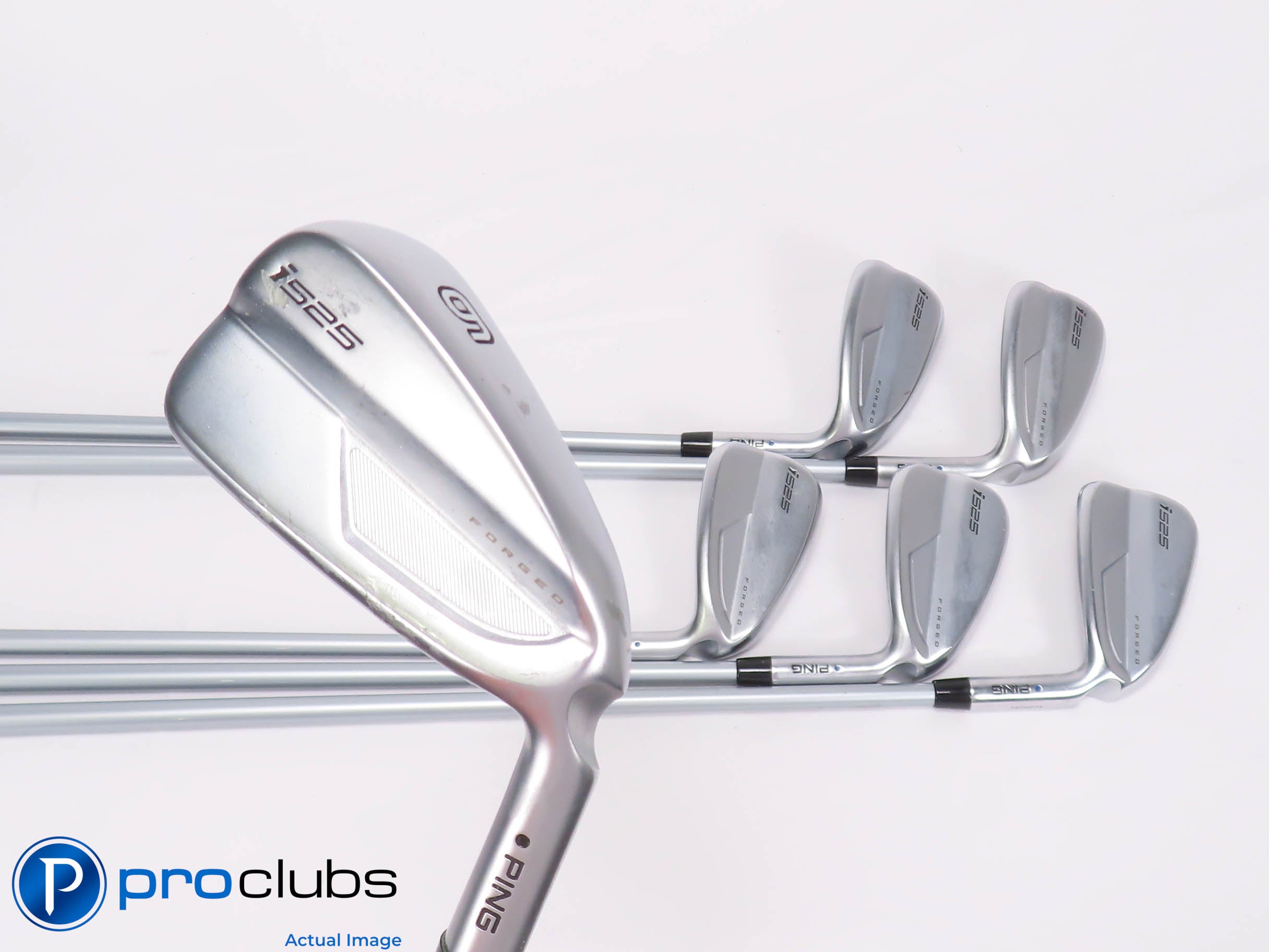 Ping i525 6-PW,UW IRON SET Black Dot - KBS TGI 50 Senior Flex Graphite 454699