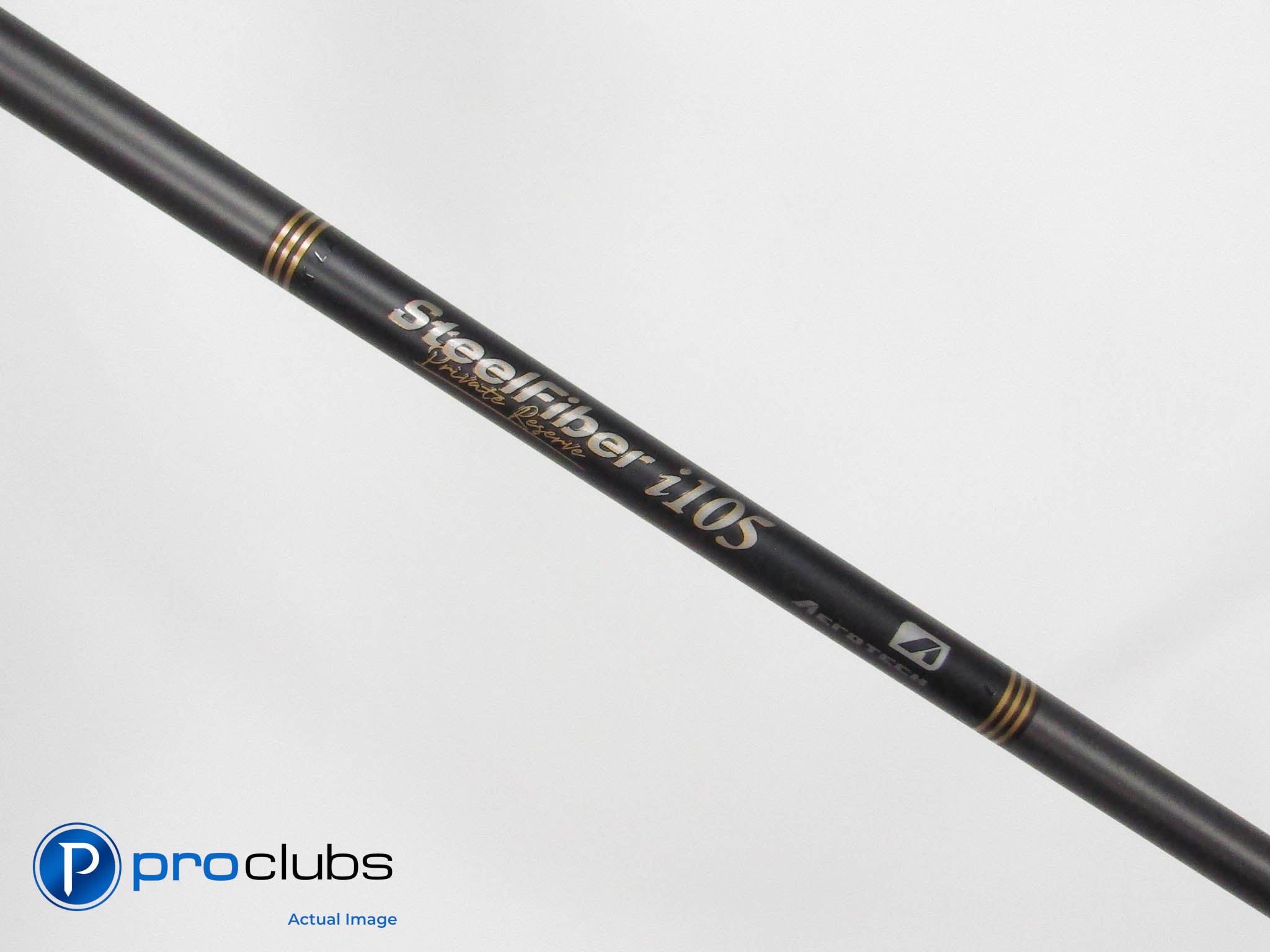 Aerotech SteelFiber i105 PRIVATE RESERVE BLACK Wedge Shaft .355" #441840
