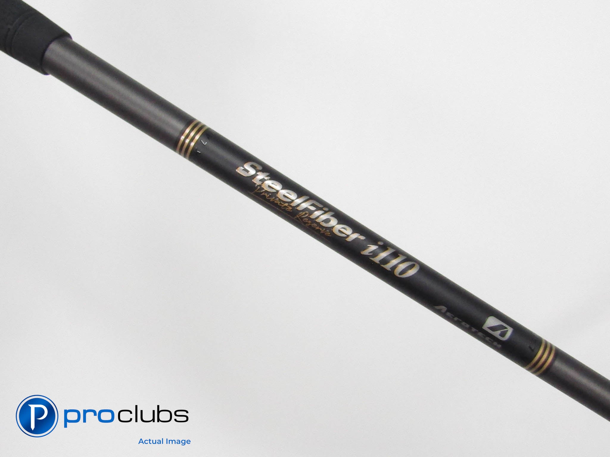 Aerotech SteelFiber i110 Private Reserve Stiff Flex Iron Shaft .370" Tip #442941