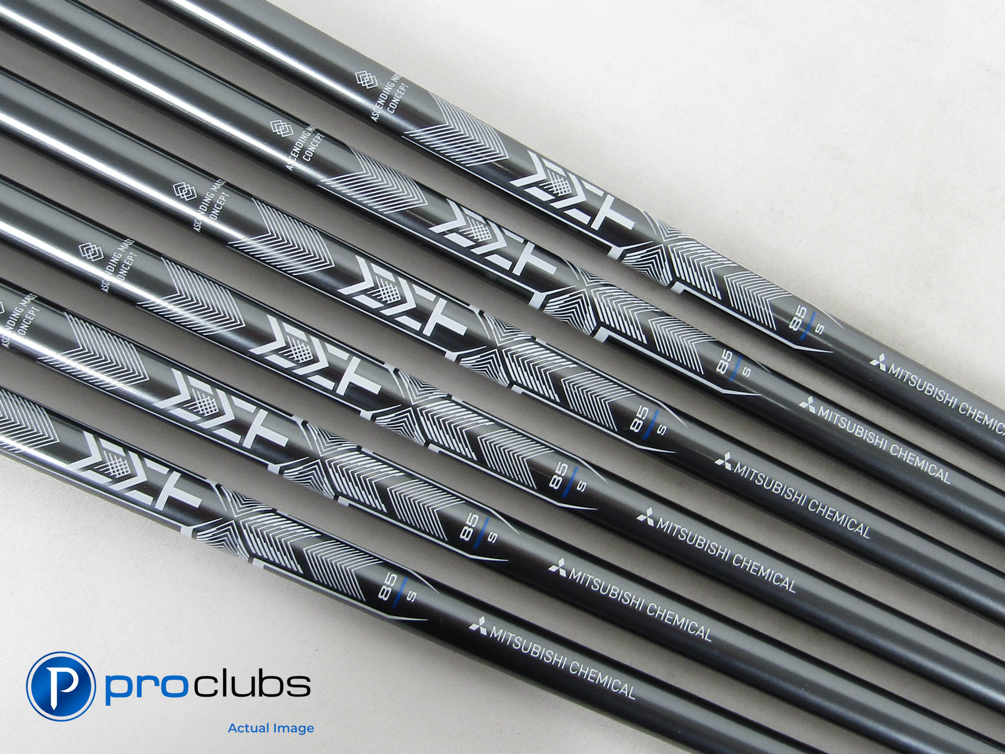 MCA MMT 85 AMC Blue Stiff Flex Iron Shaft Set (5-PW) .355" #452078