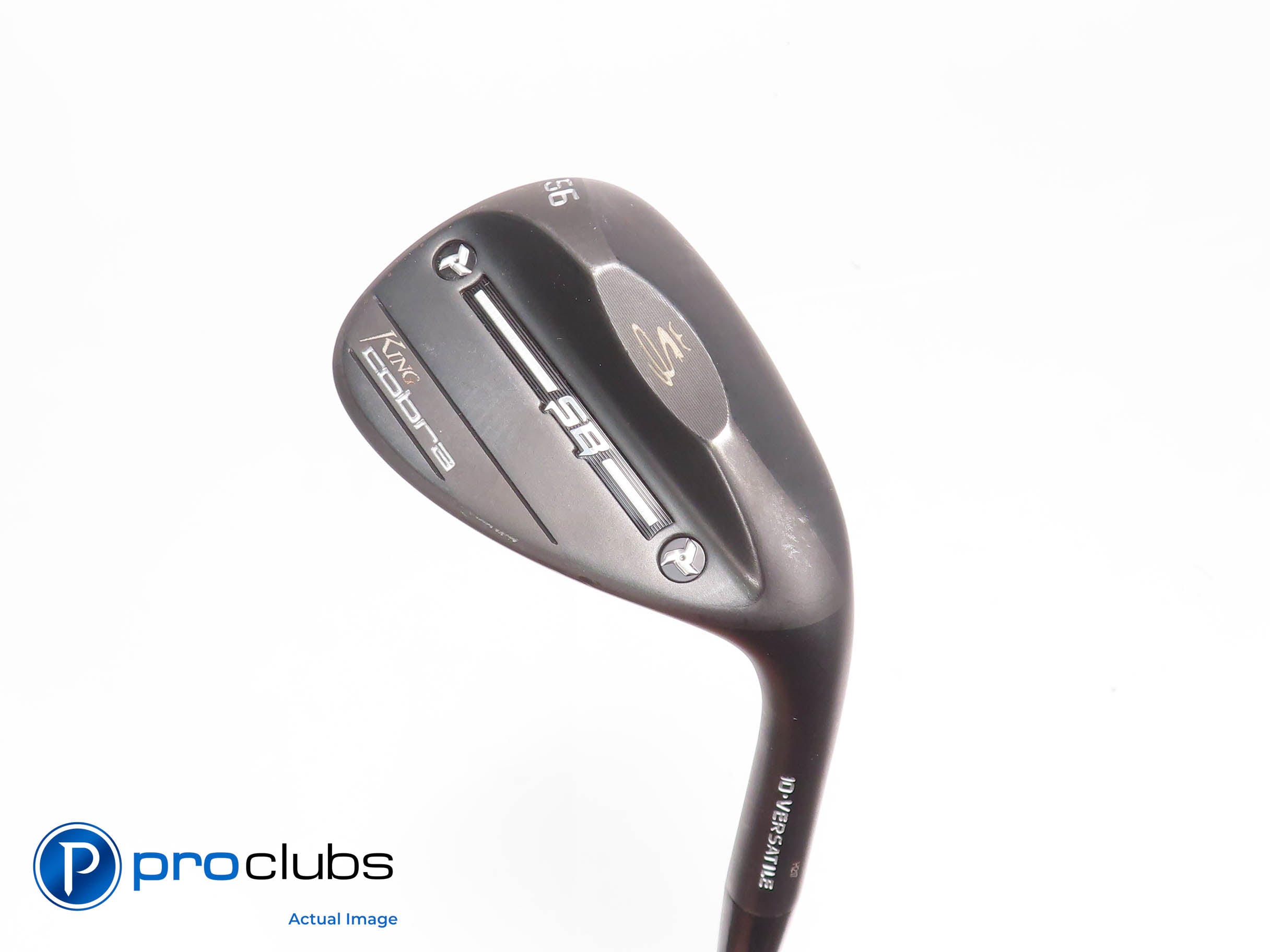 Nice Cobra '23 SB Black 56*(10*) WEDGE V-Grind - KBS 125 Stiff Flex Steel 454230
