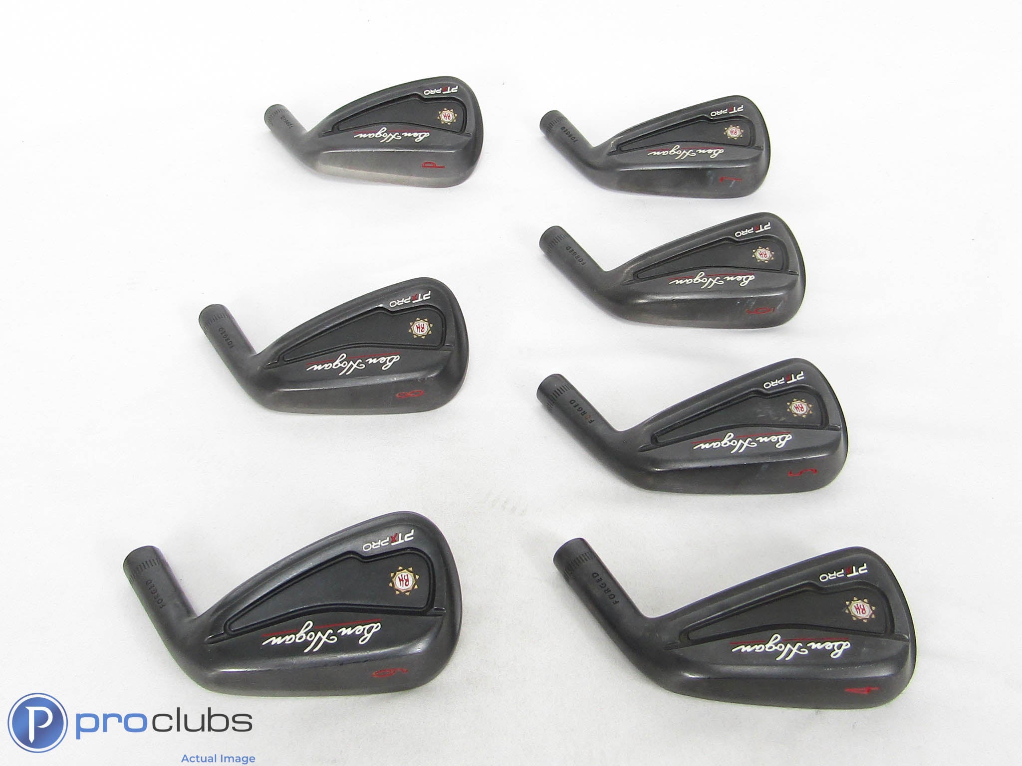 Nice! Ben Hogan PTx Pro Black 4-PW - Iron Set Head Only - 451861